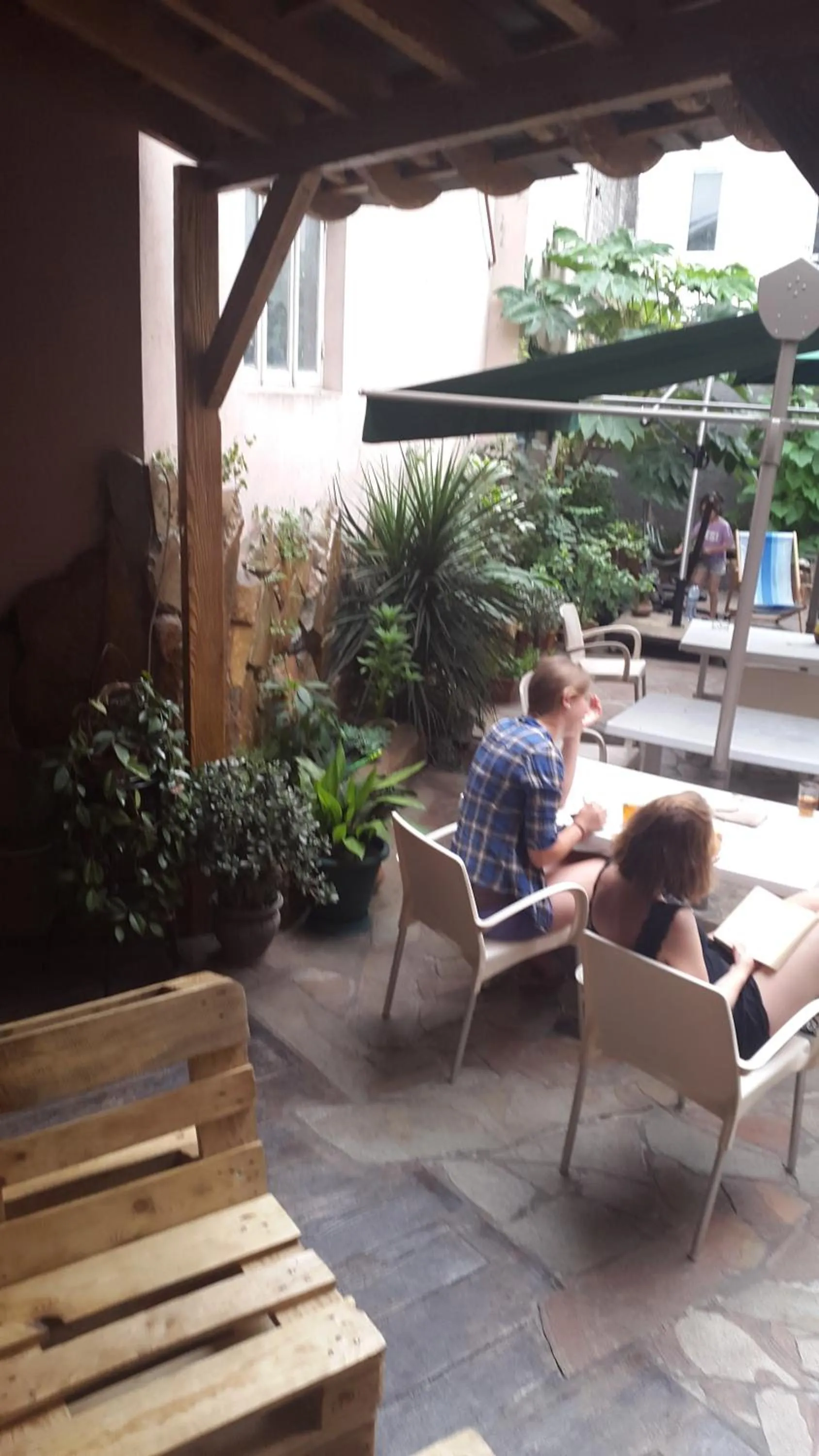 Patio in Guest House Batumi Globus