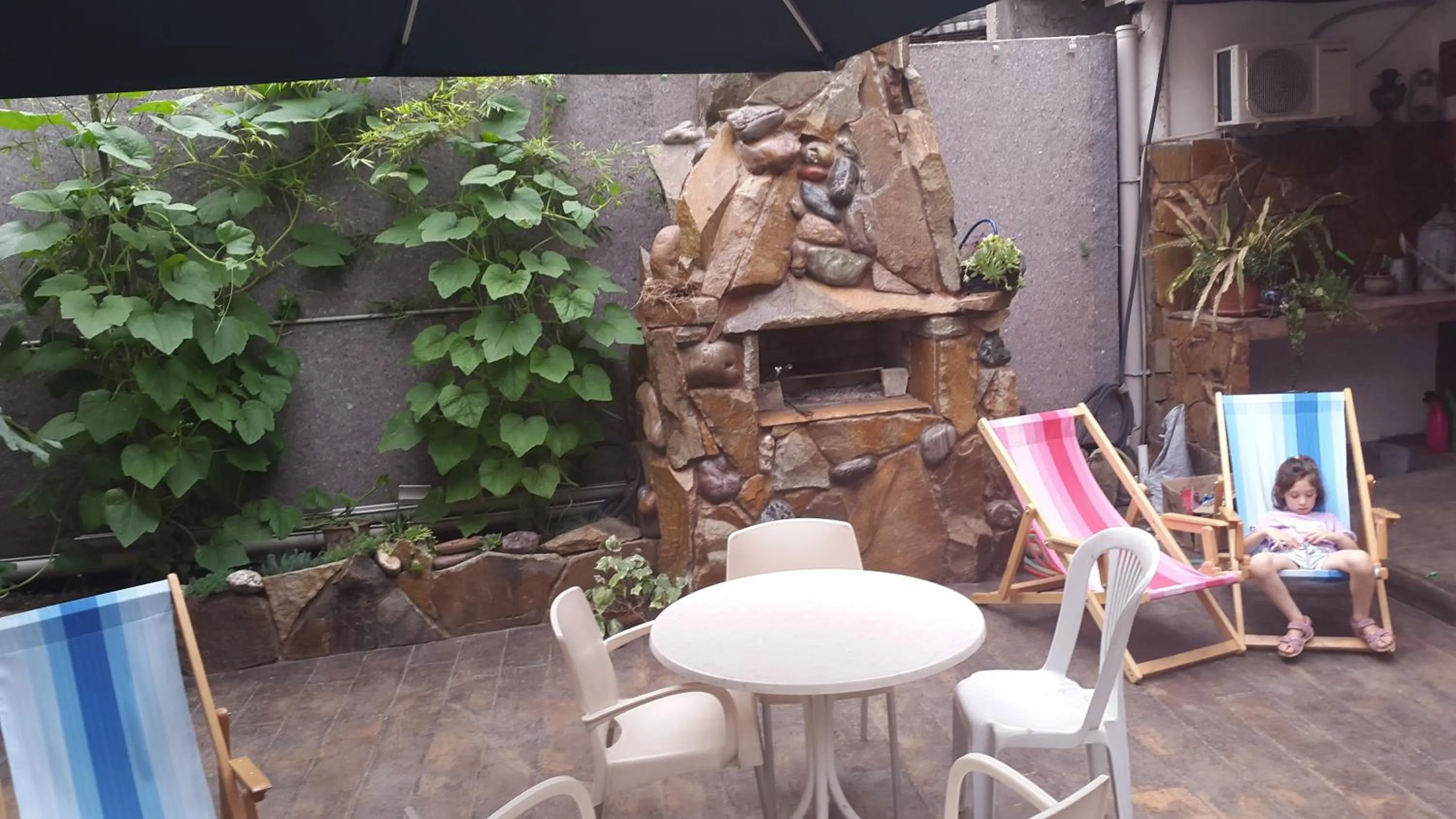 Patio in Guest House Batumi Globus