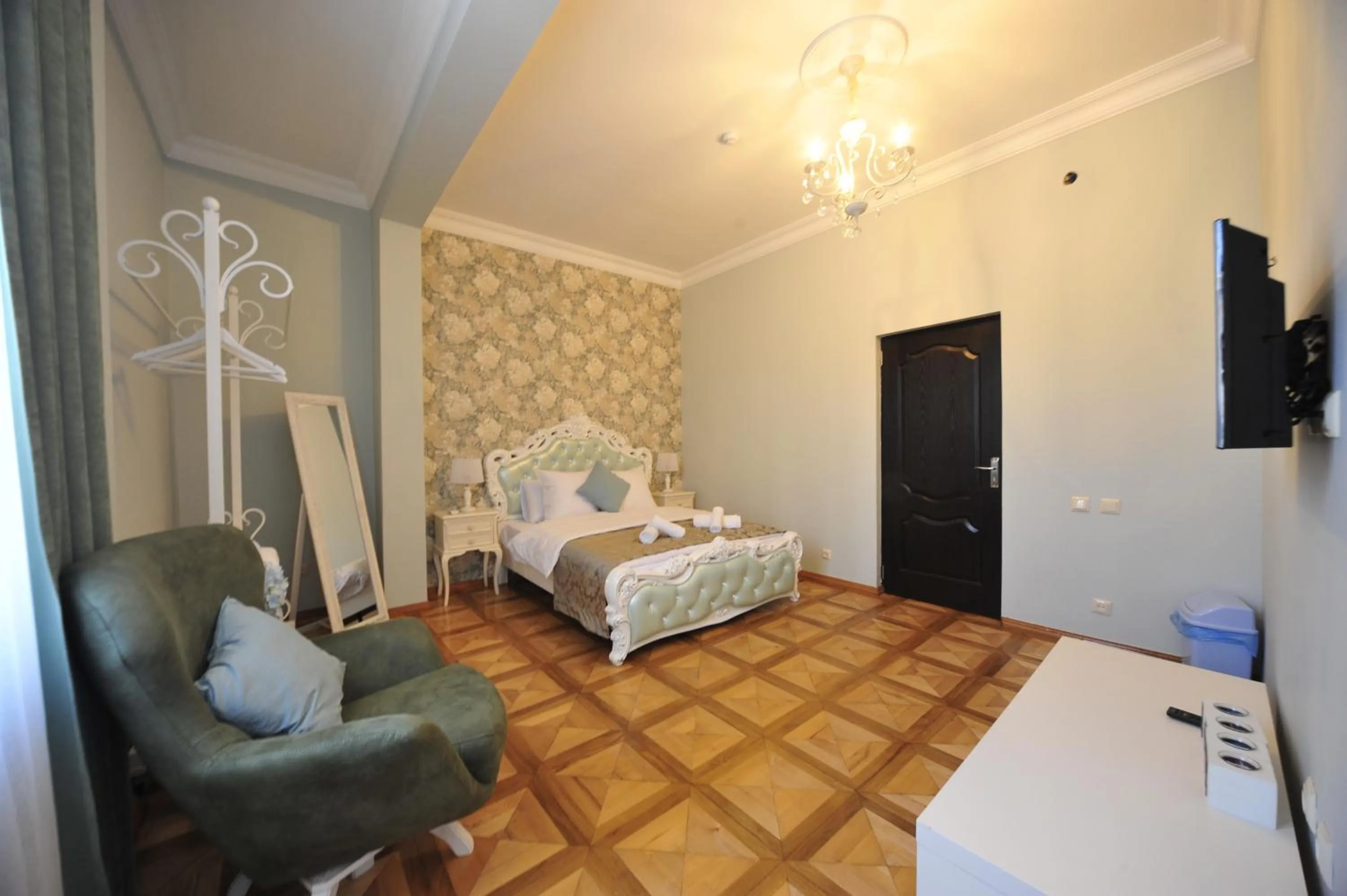 Bed in Guest House Batumi Globus