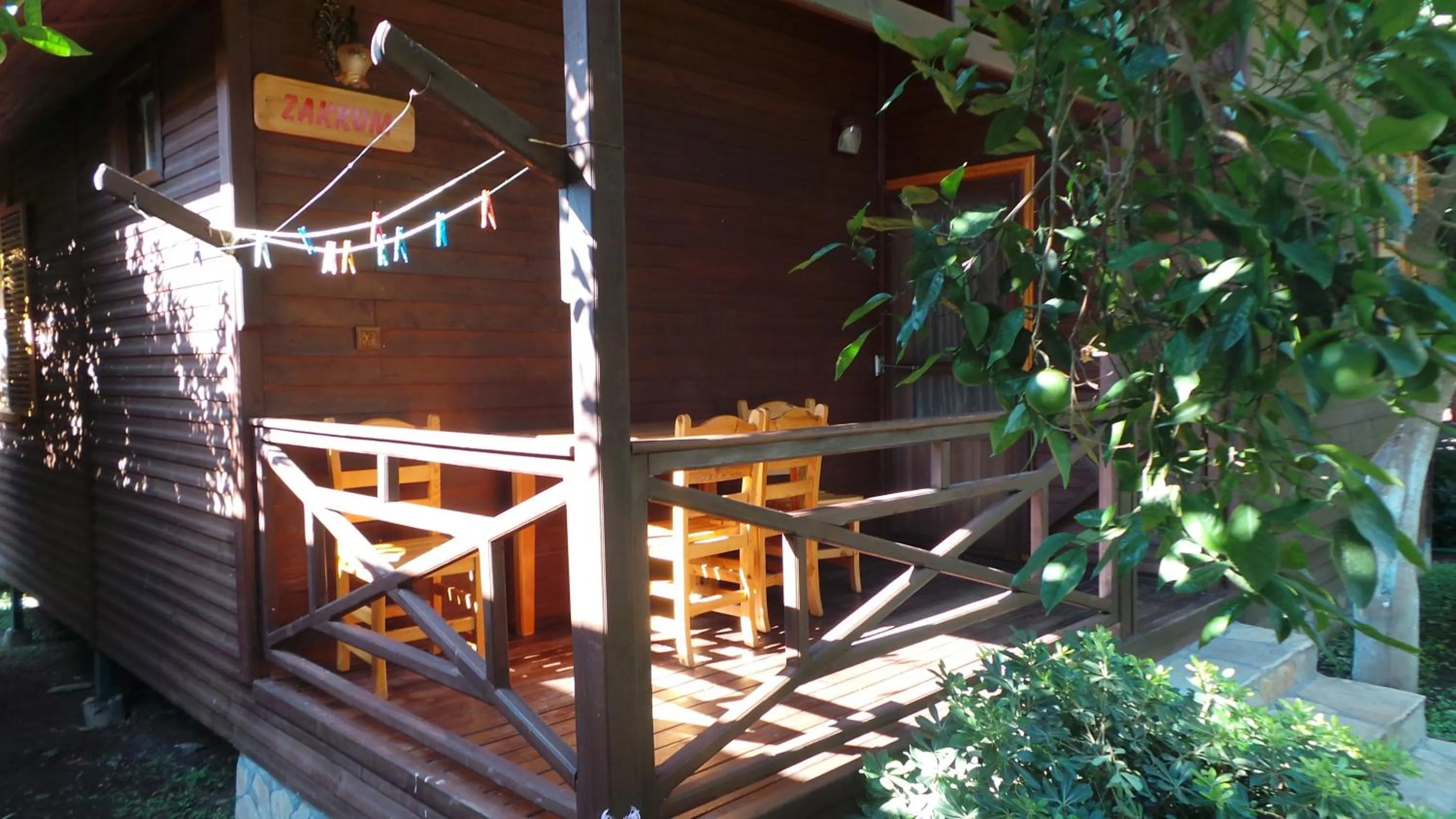 Patio in Mercan Bungalow