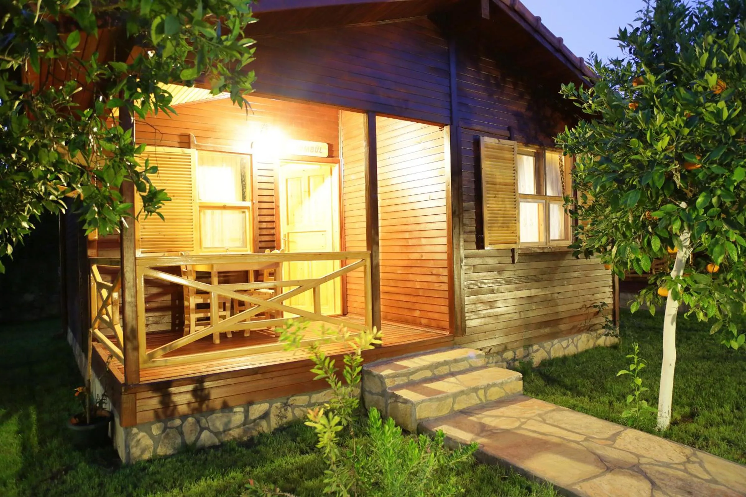 Balcony/Terrace in Mercan Bungalow