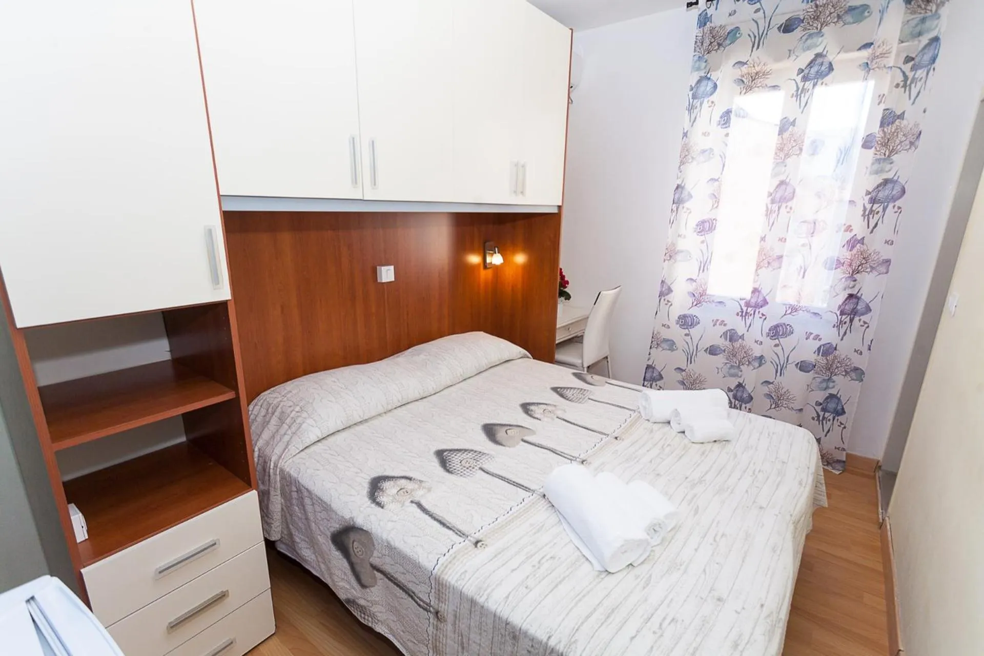 Bed in Hotel Romantik & Depandance