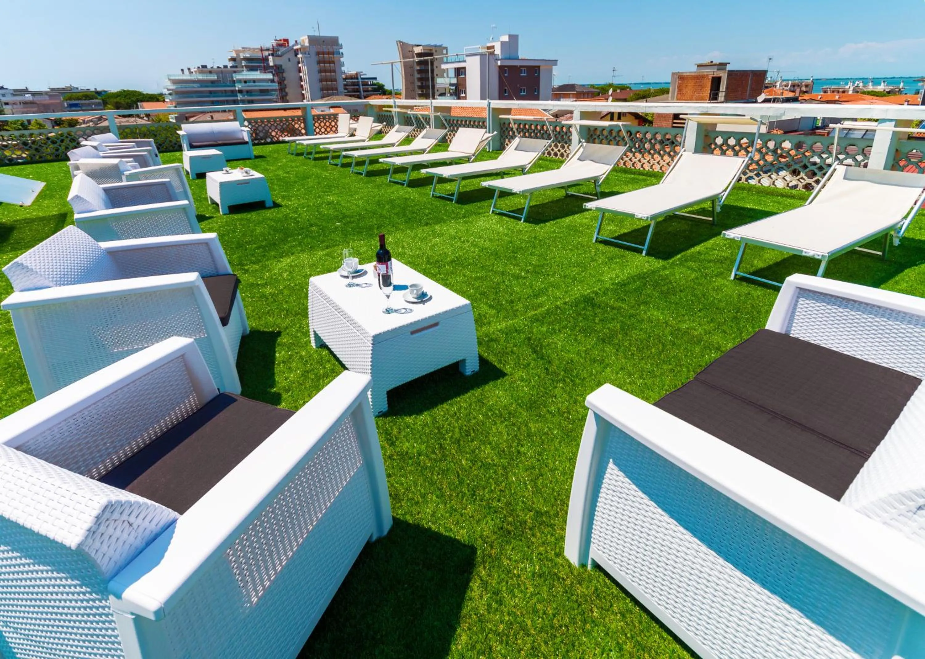 Solarium in Hotel Romantik & Depandance