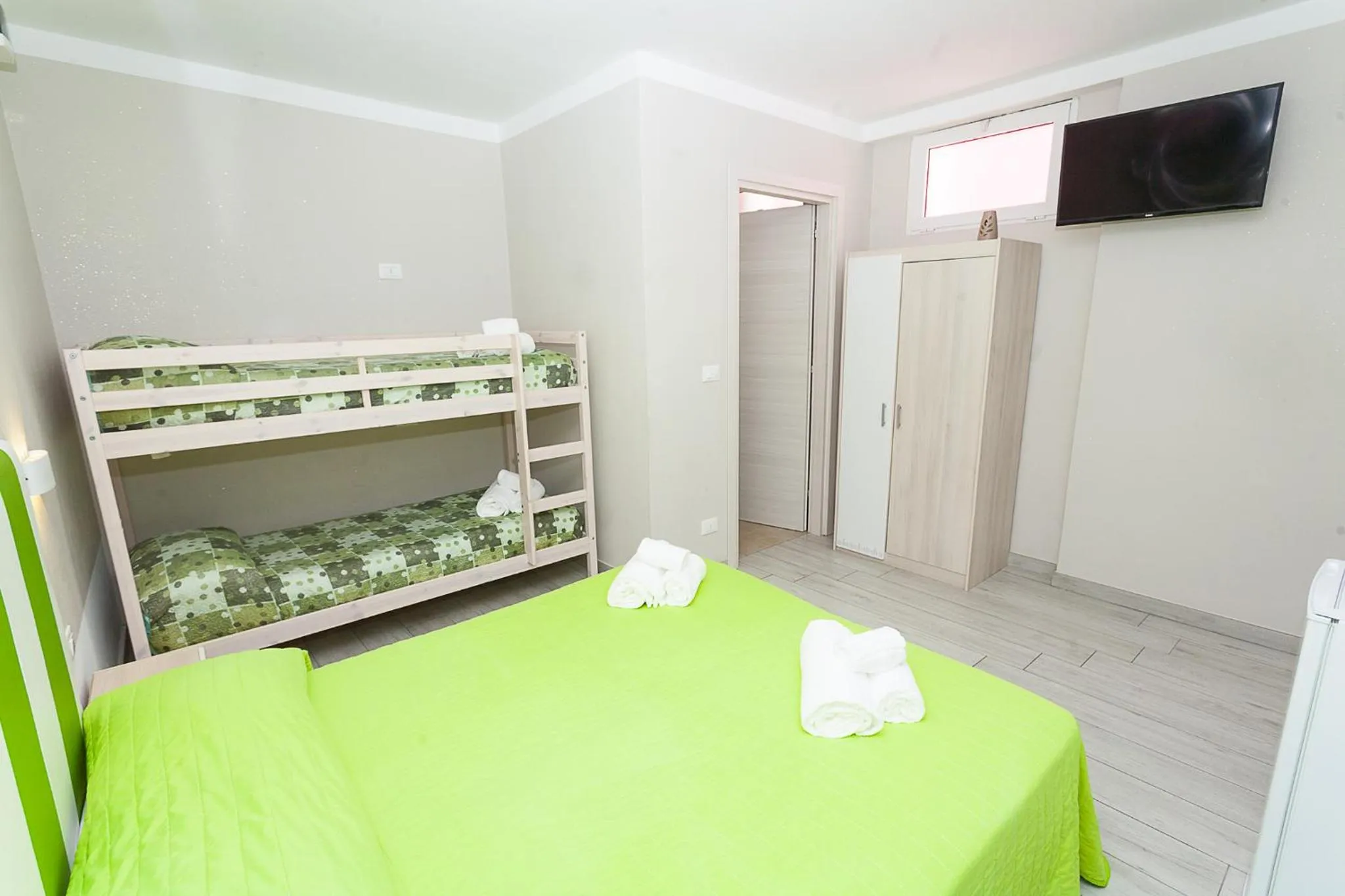 Bed in Hotel Romantik & Depandance