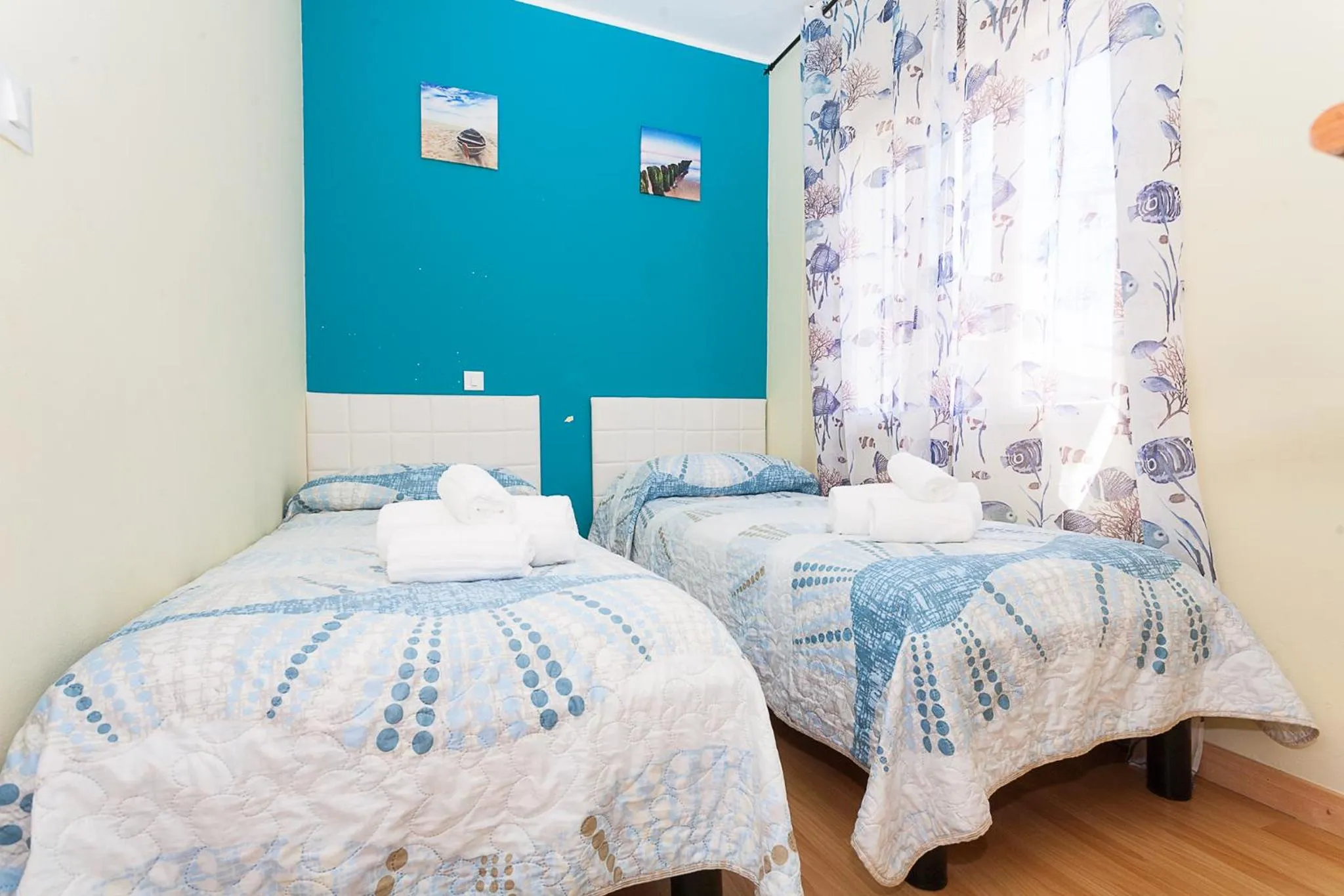 Bed in Hotel Romantik & Depandance