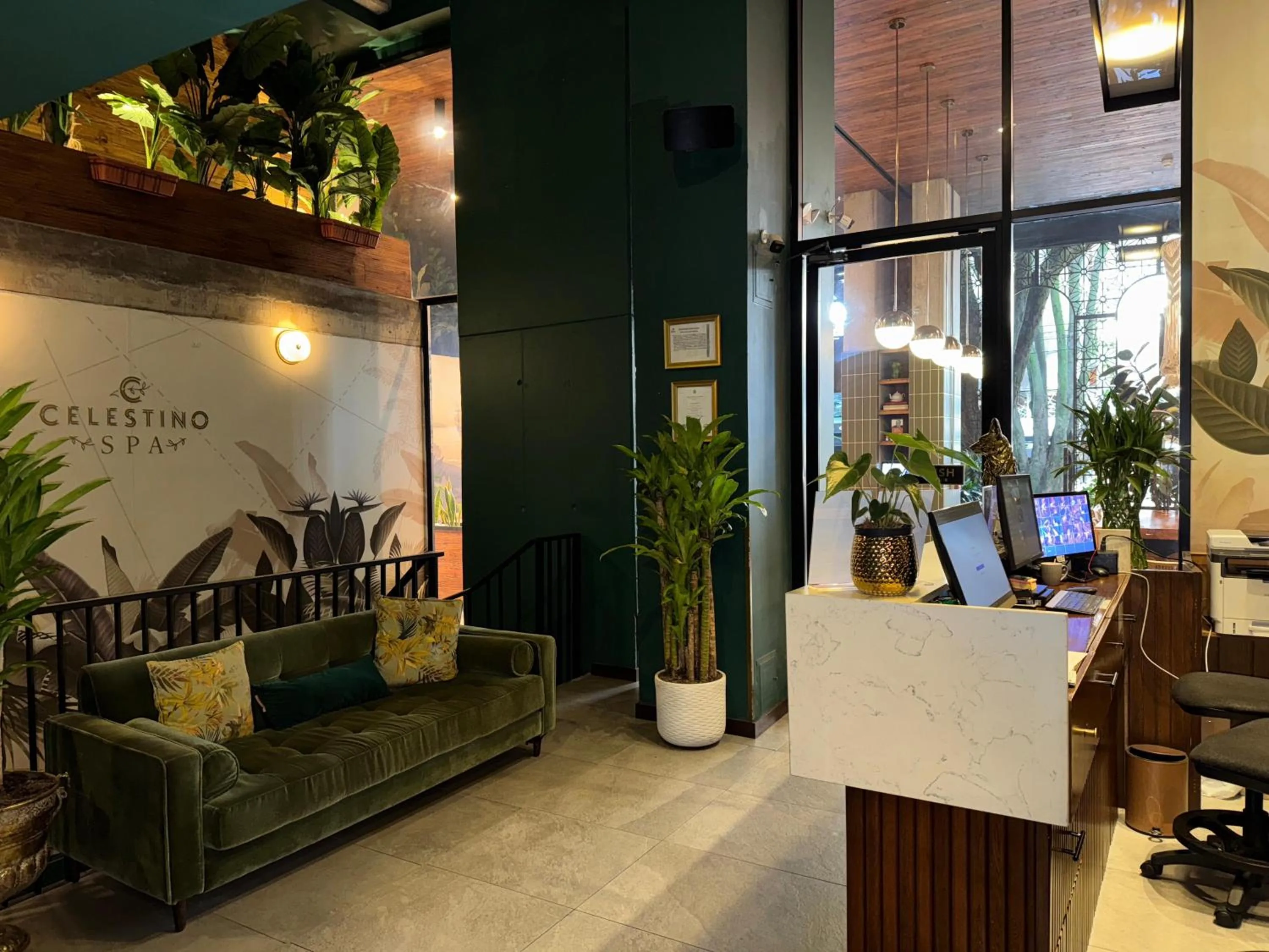 Lobby or reception in Celestino Boutique Hotel & Spa