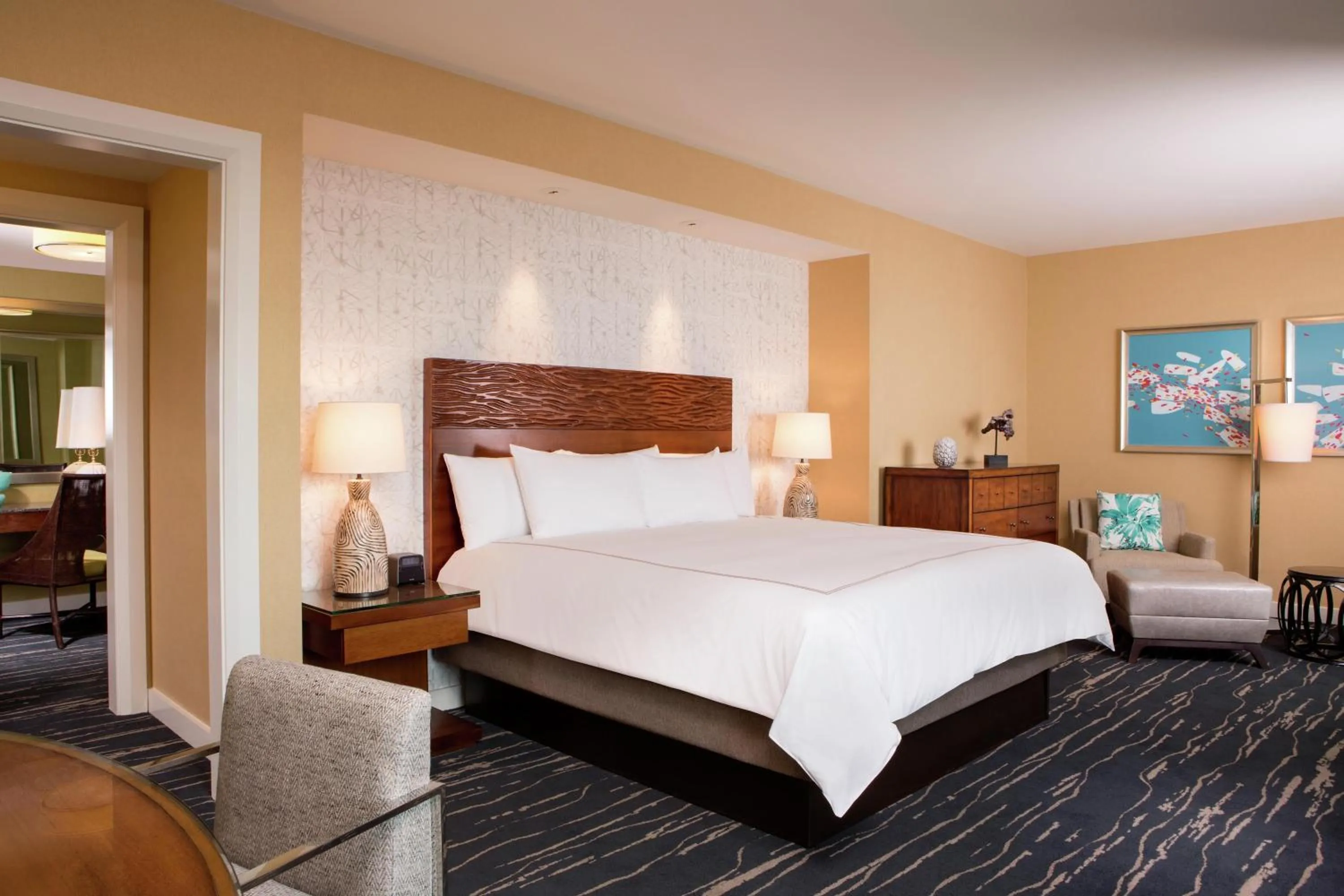 Bedroom, Bed in Hilton Orlando