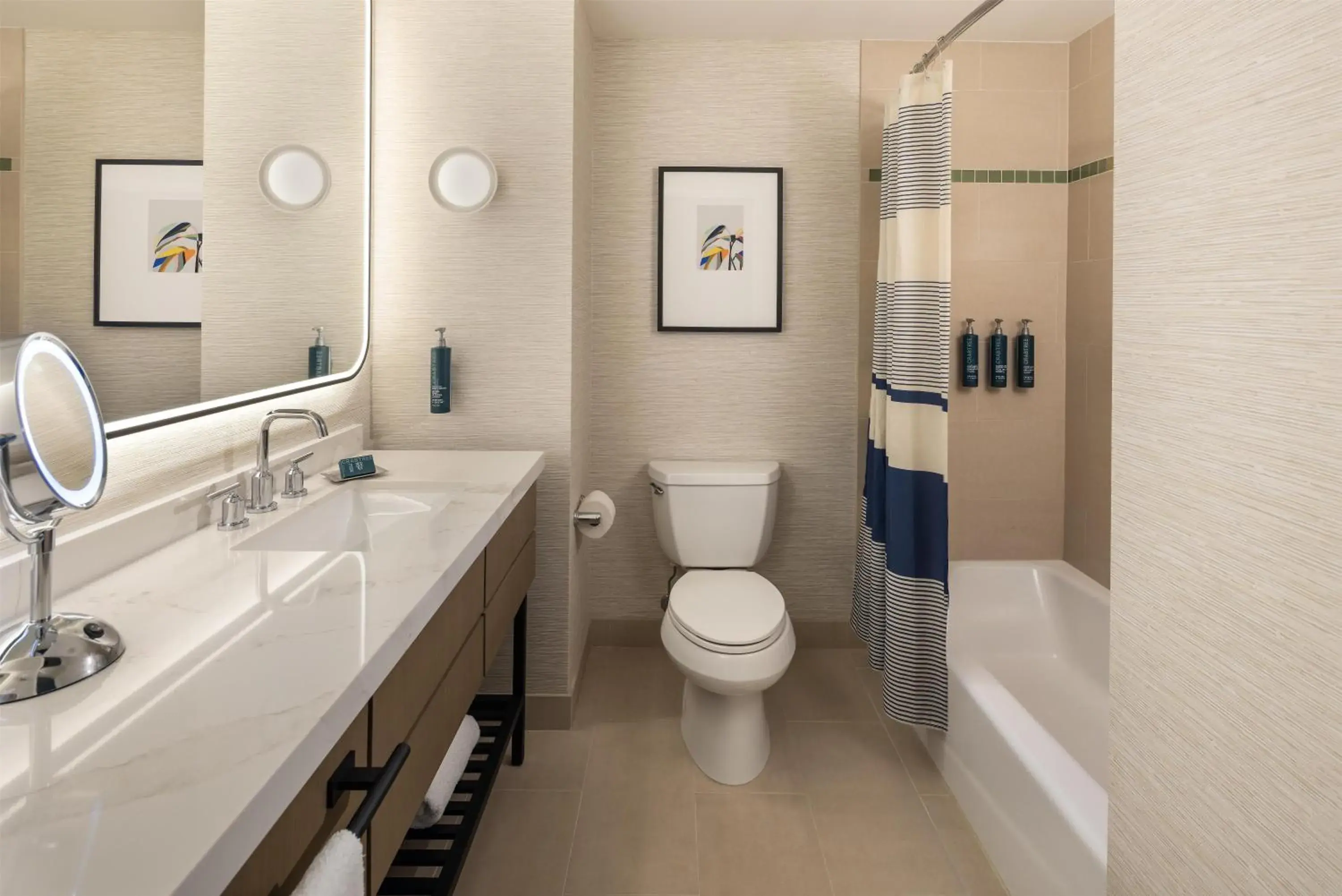 Bathroom in Hilton Orlando Bathroom in Hilton Orlando