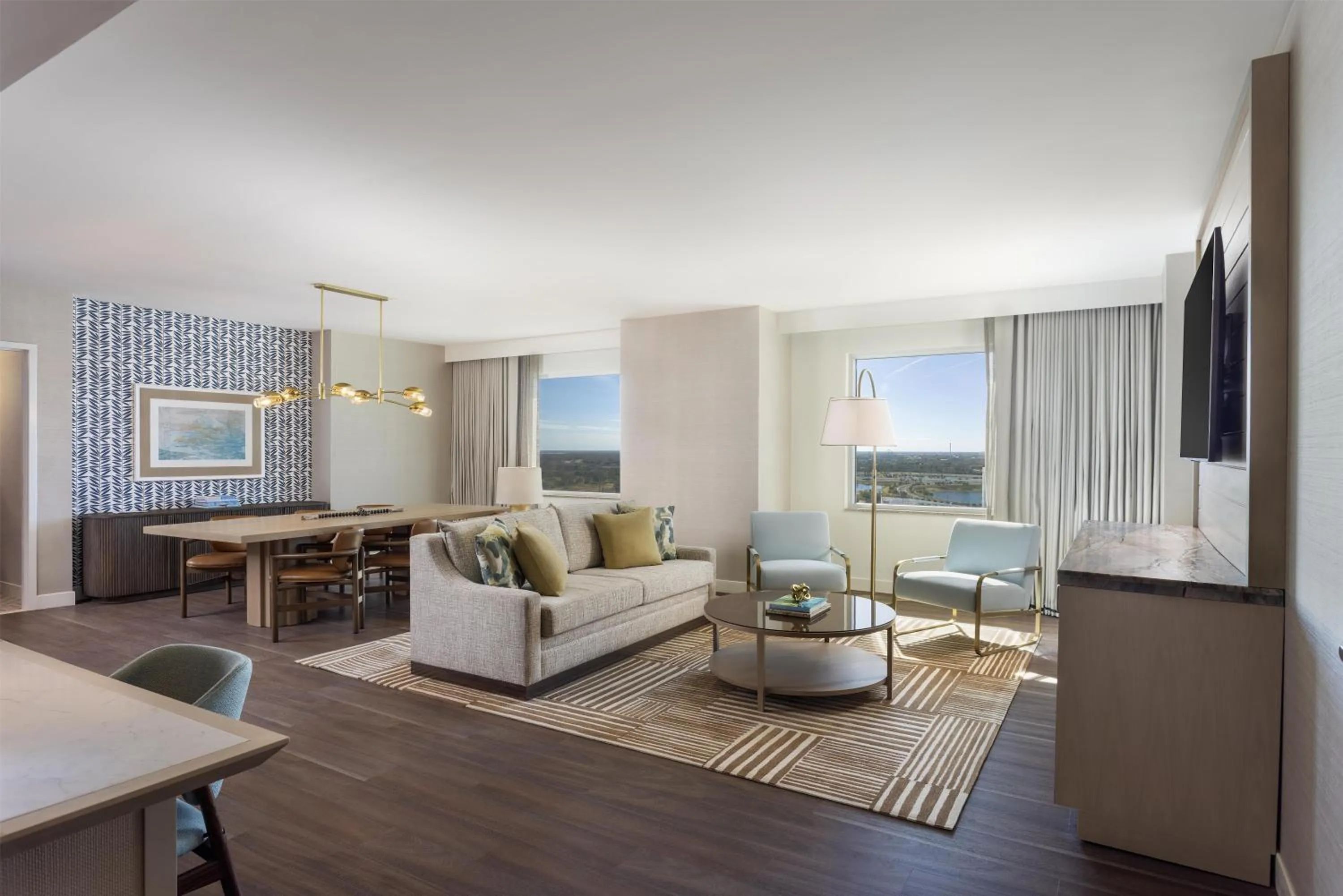 Living room in Hilton Orlando