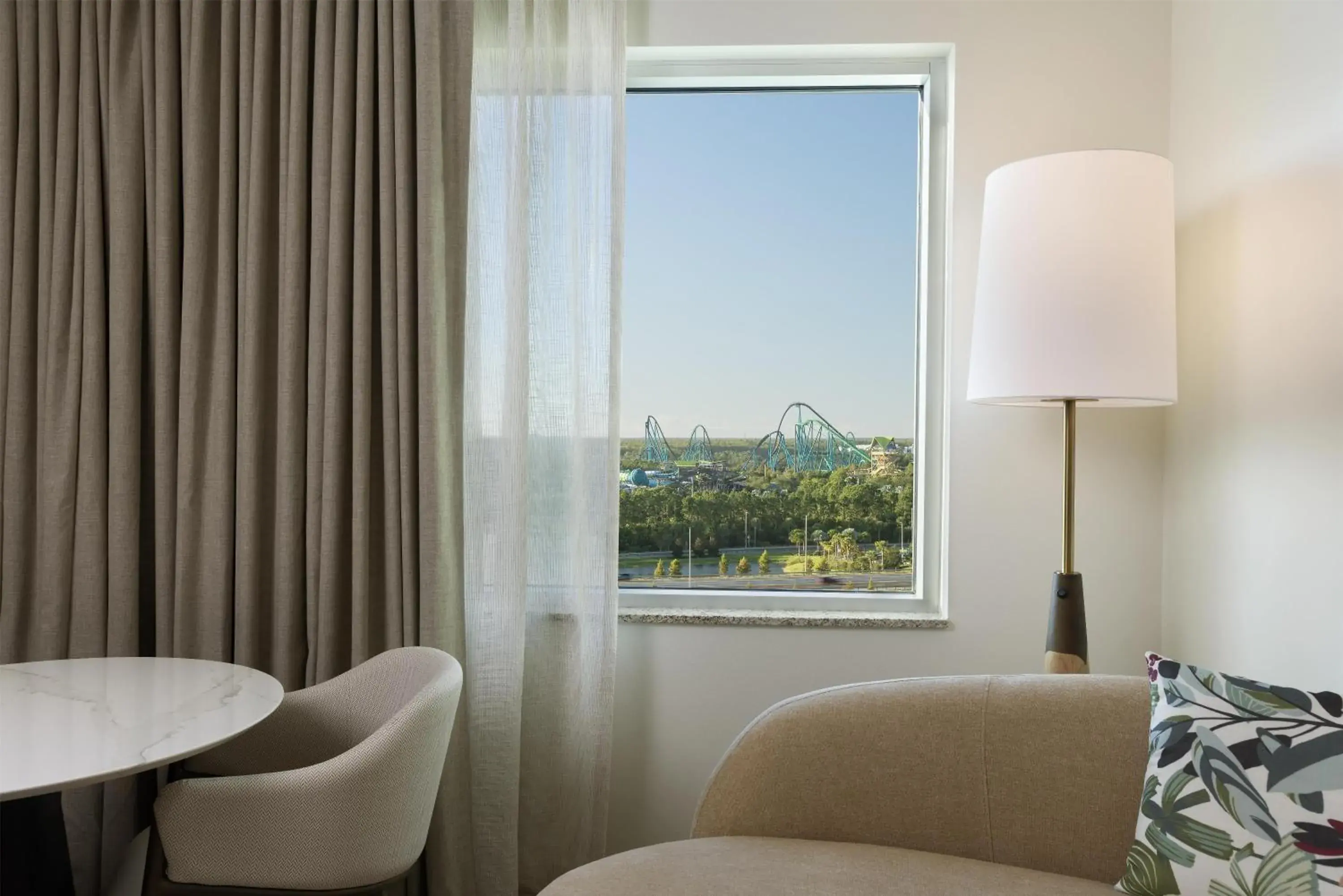 View (from property/room) in Hilton Orlando View (from property/room) in Hilton Orlando