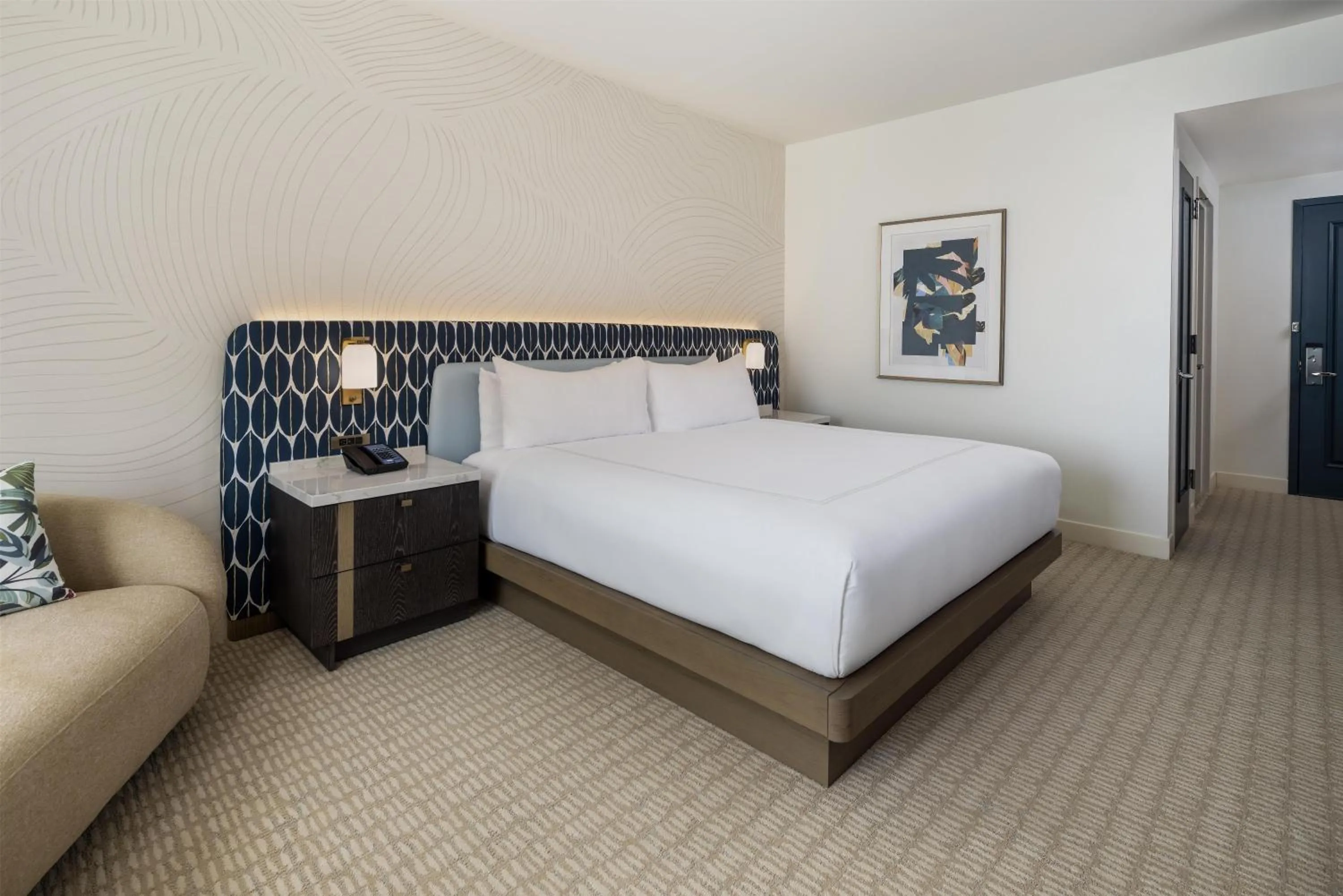 Bed in Hilton Orlando