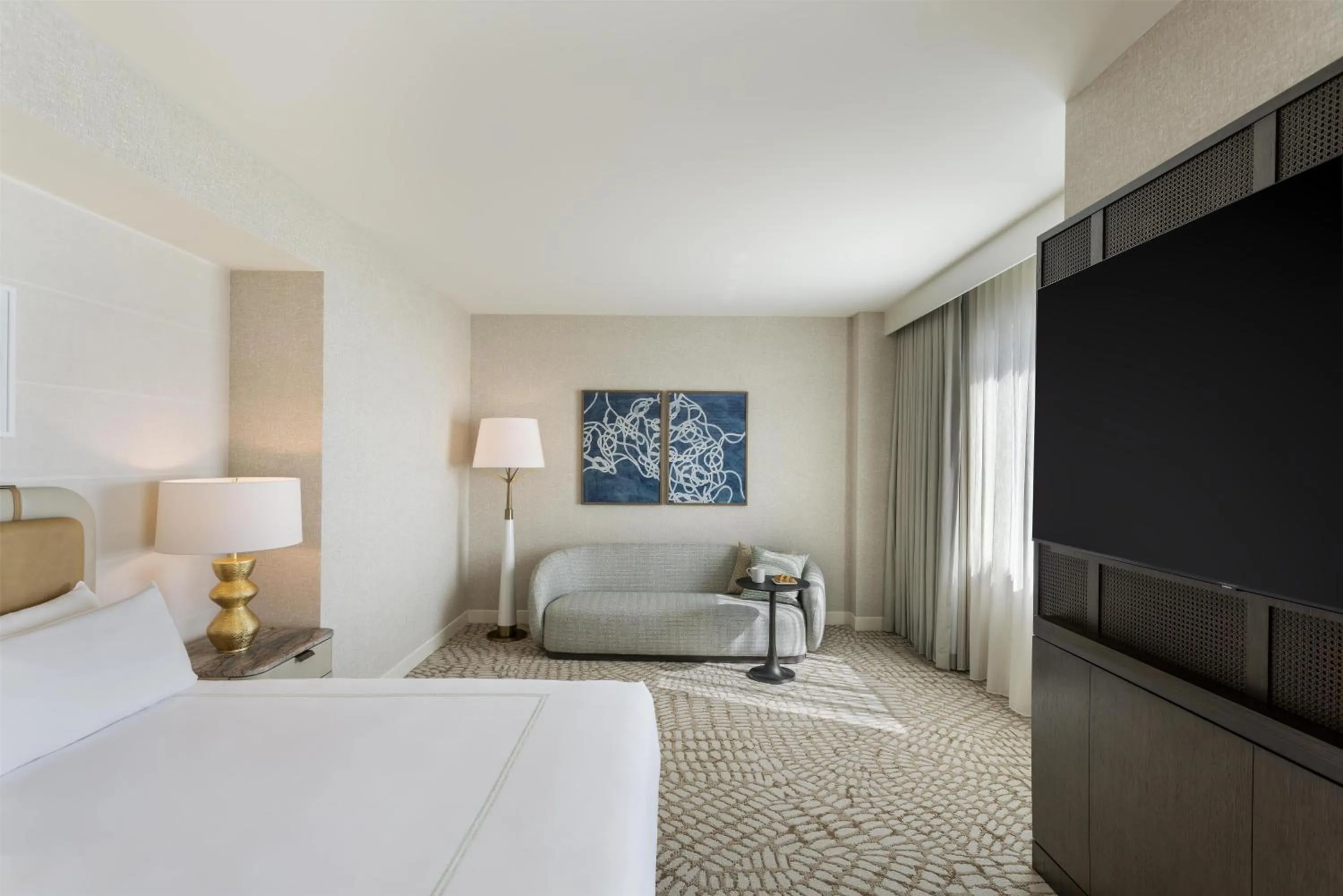 Bed in Hilton Orlando