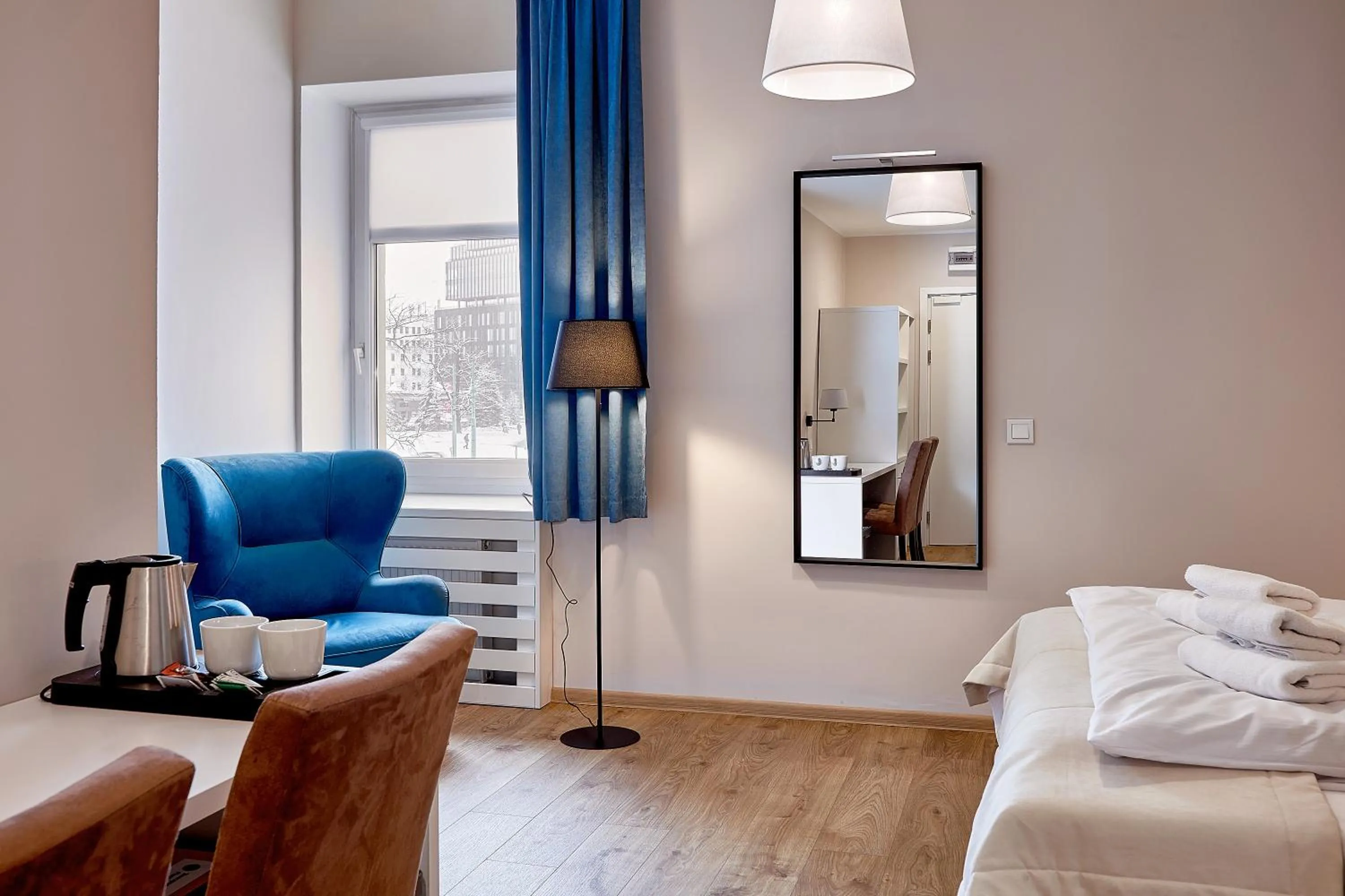 Photo of the whole room, Bed in Hotel Traffic Poznań Stare Miasto