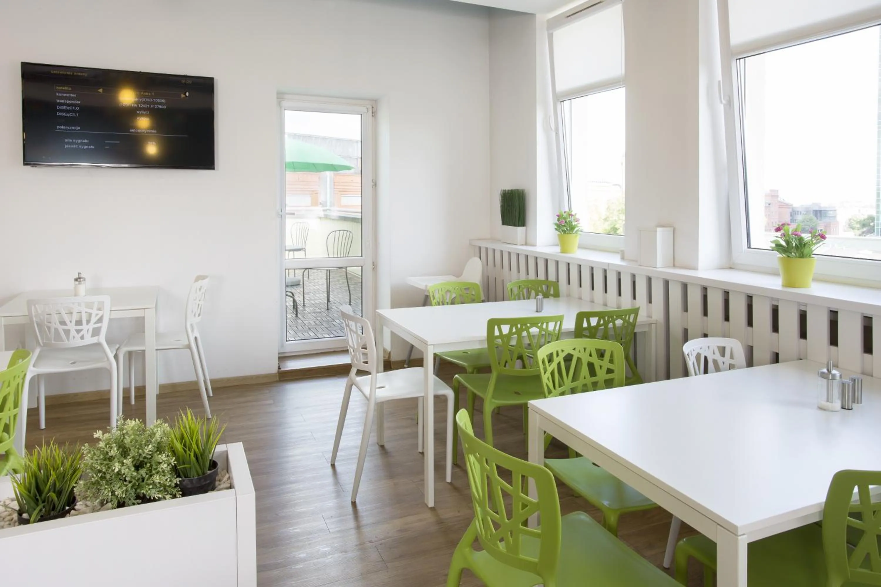 Balcony/Terrace in Hotel Traffic Poznań Stare Miasto