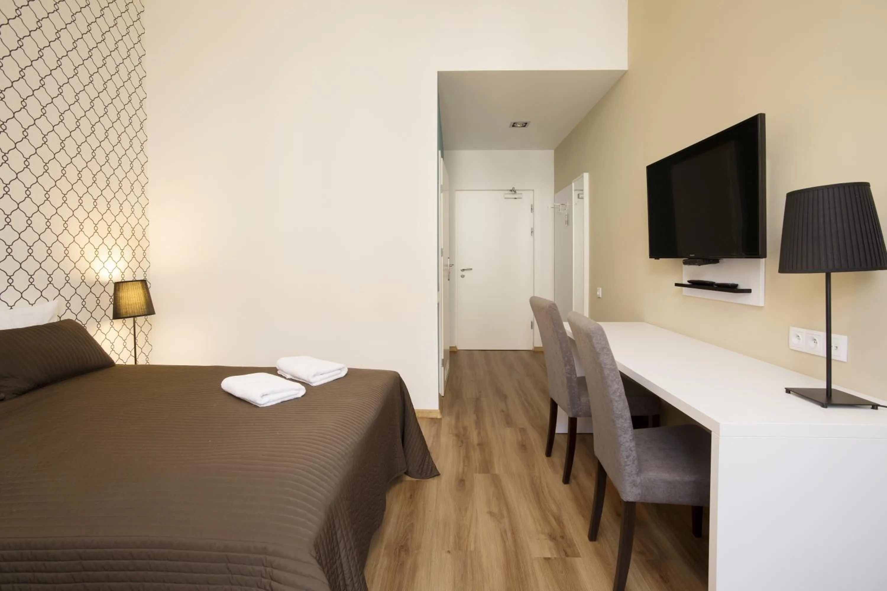 Photo of the whole room, Bed in Hotel Traffic Poznań Stare Miasto