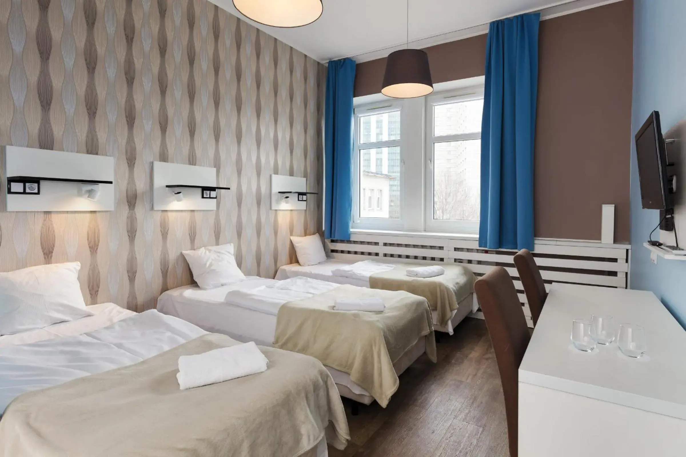 Photo of the whole room, Bed in Hotel Traffic Poznań Stare Miasto Photo of the whole room, Bed in Hotel Traffic Poznań Stare Miasto