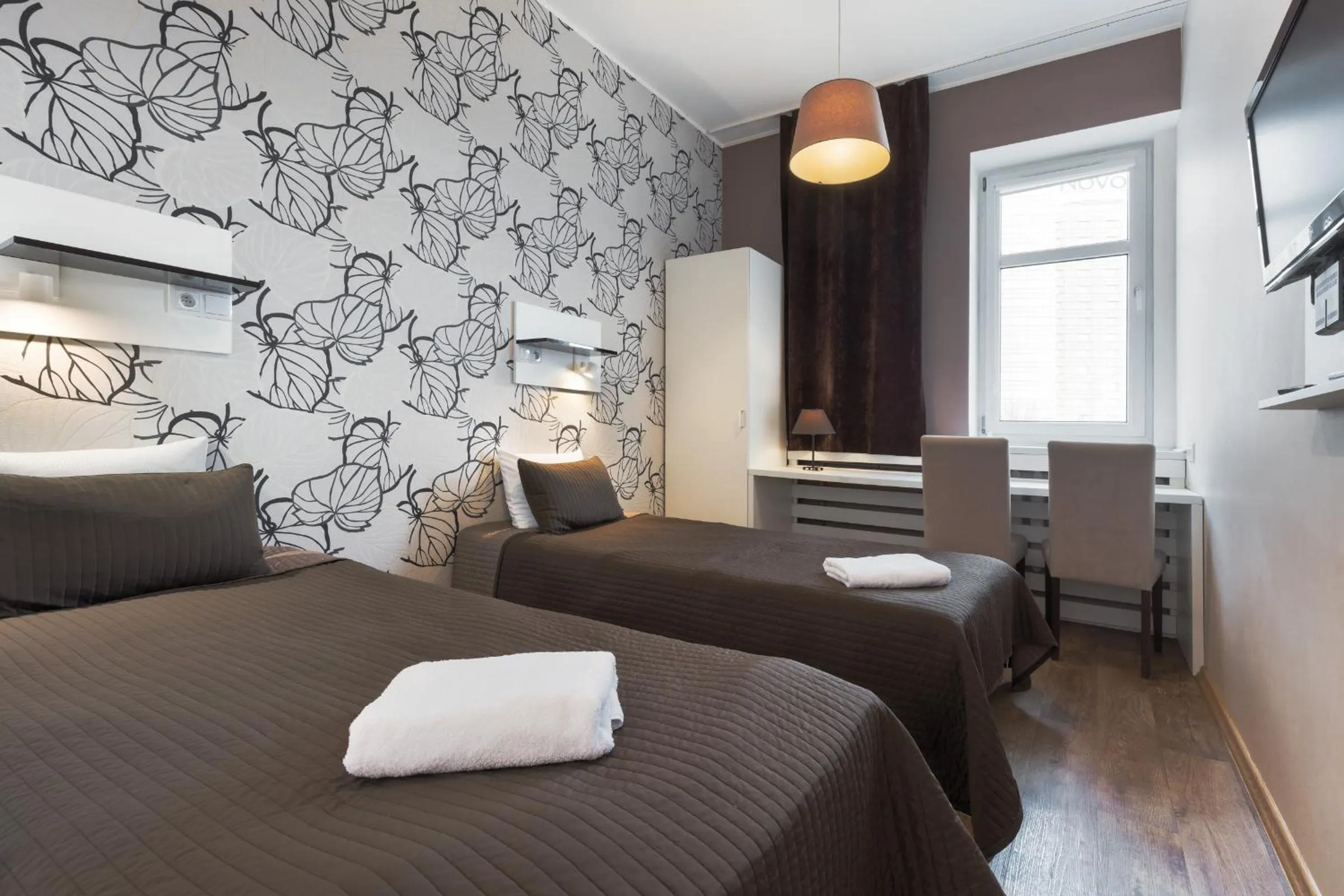 Photo of the whole room, Bed in Hotel Traffic Poznań Stare Miasto