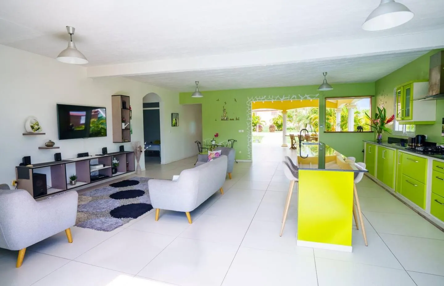 Living room in La Villa Soleil :)