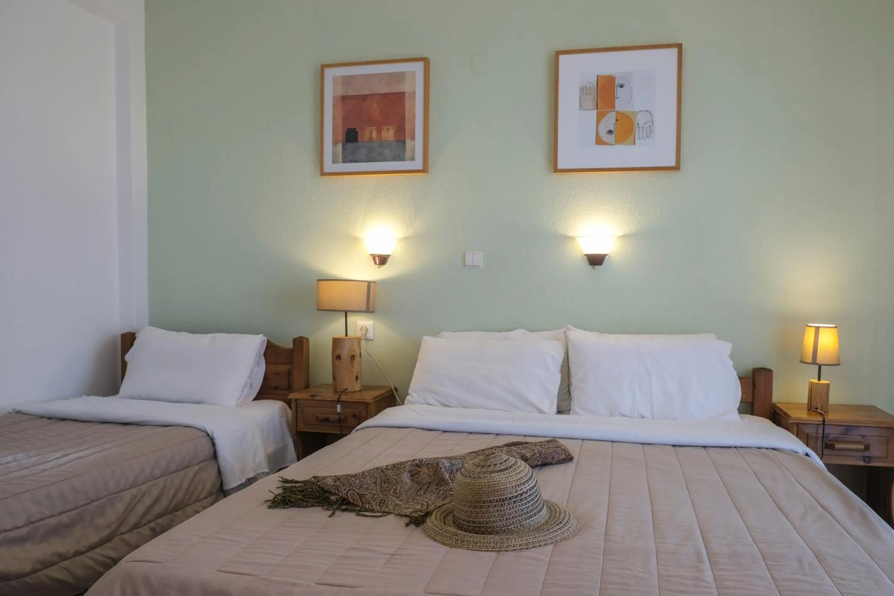 Bed in Aphrodite Studios