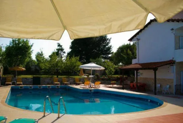 Swimming pool in Aphrodite Studios