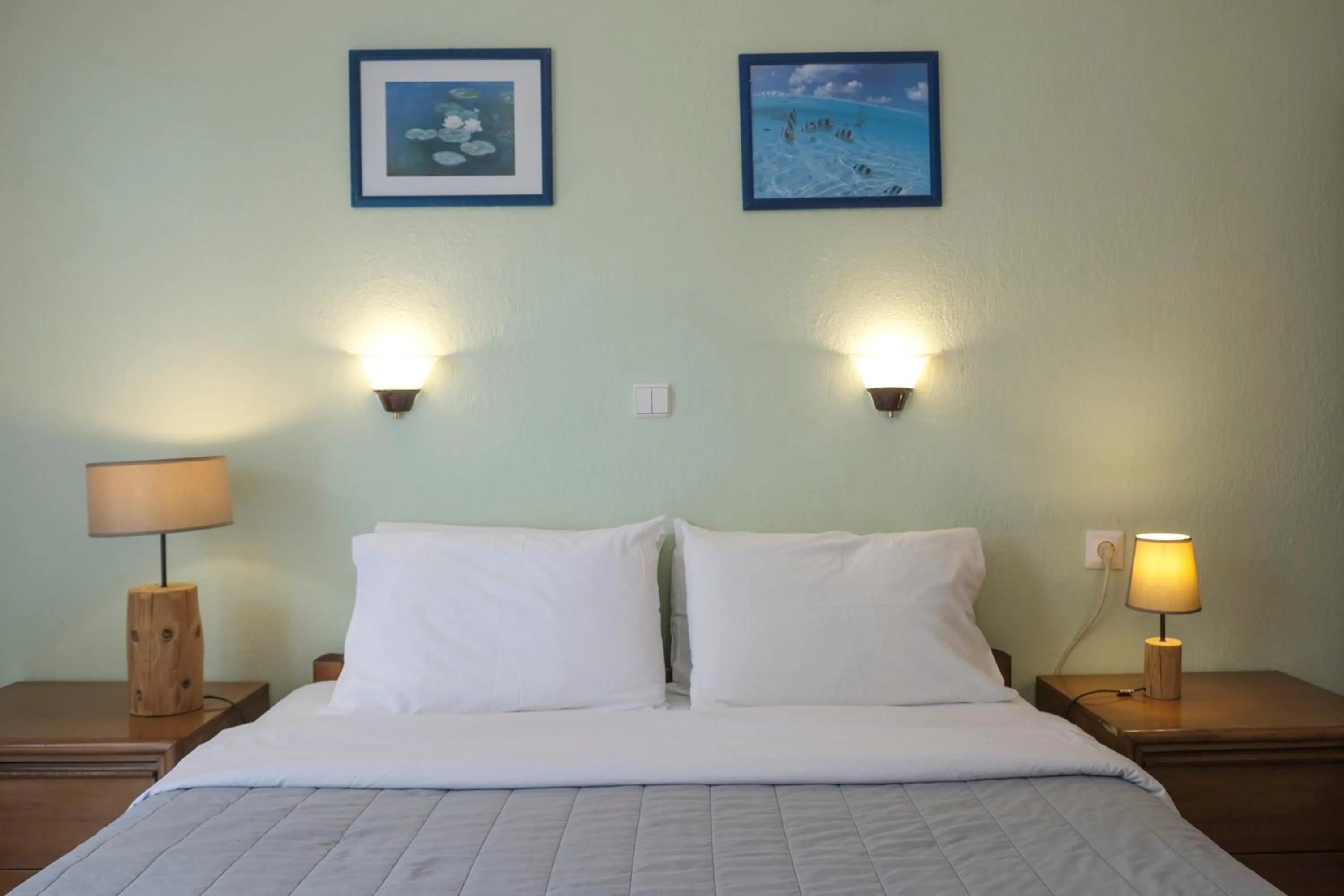 Bed in Aphrodite Studios