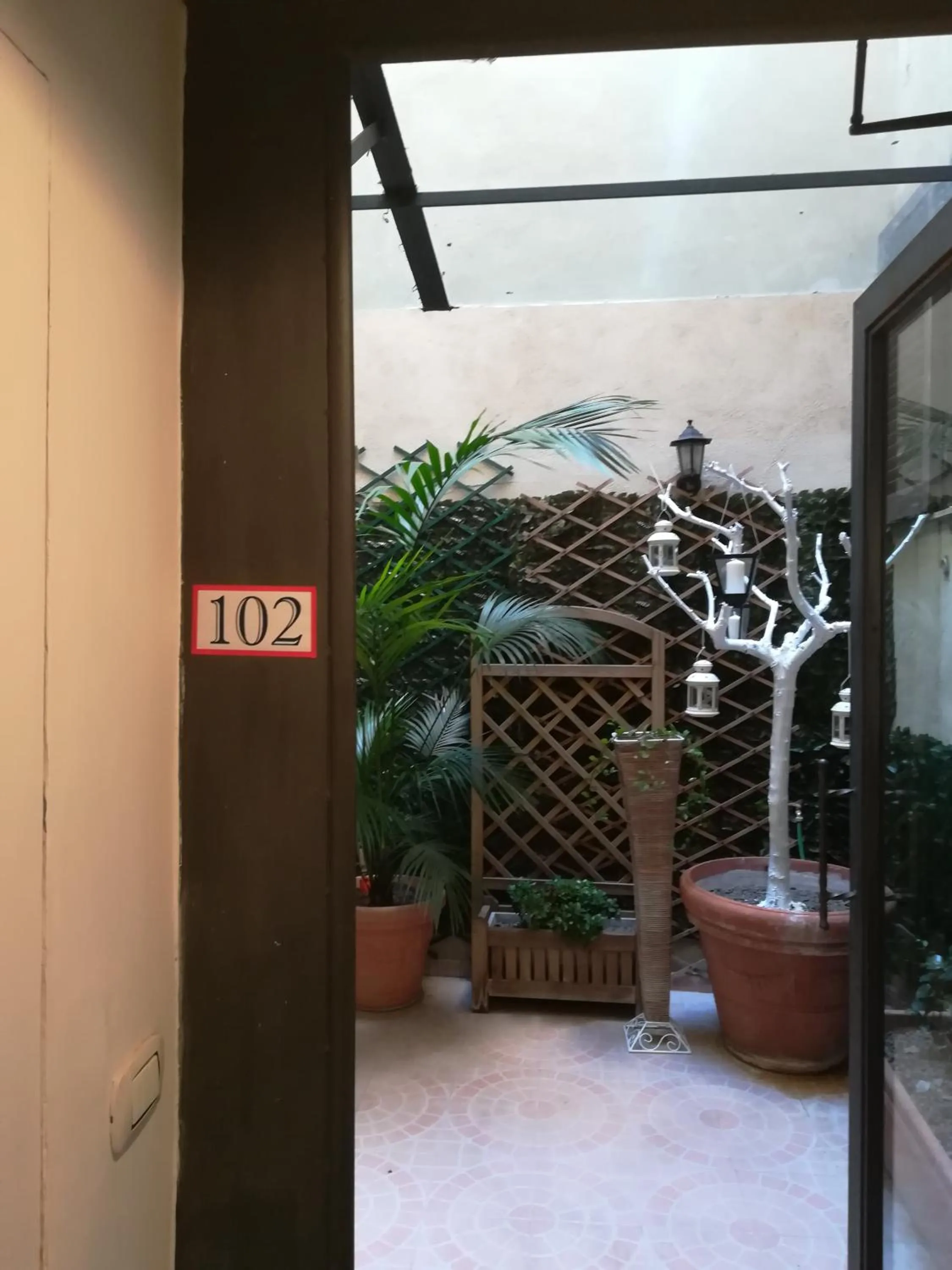 Patio in Relais Palazzo Taverna