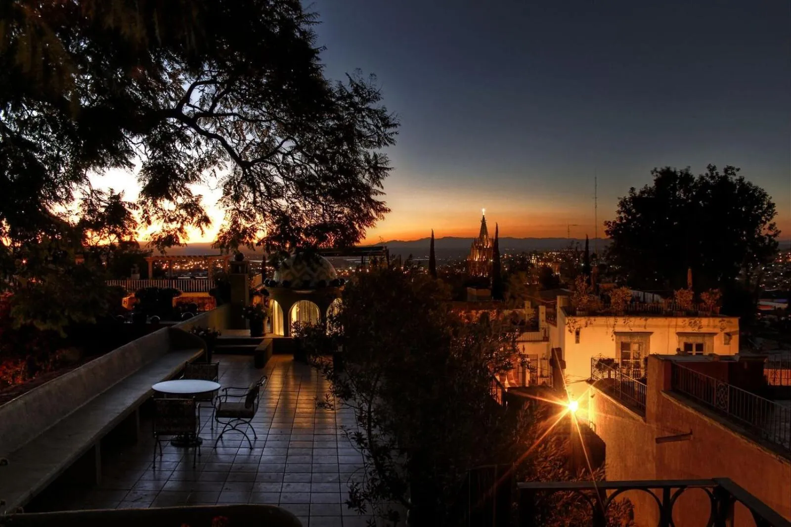 Patio in Casa Schuck Boutique Hotel