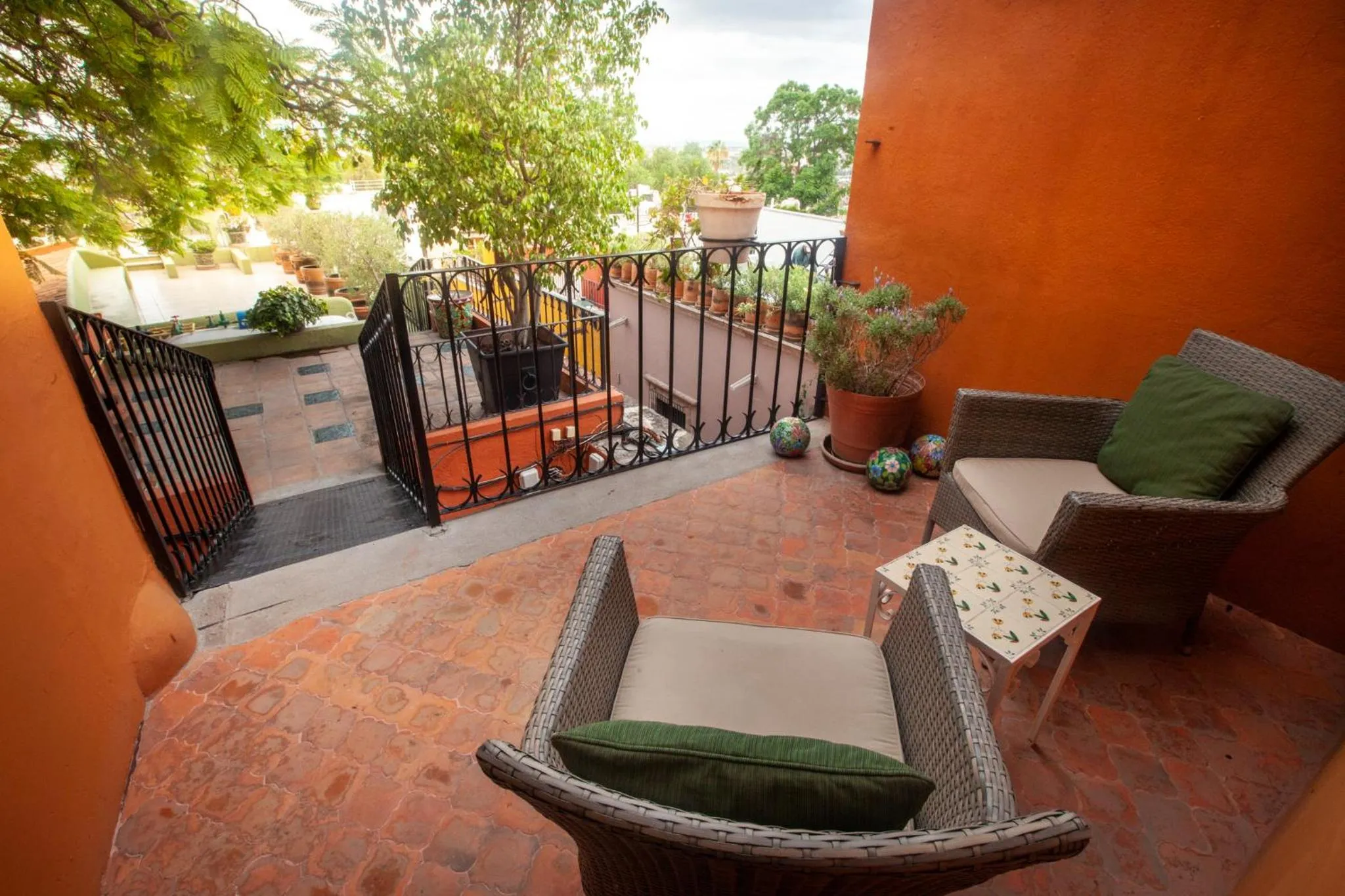 Balcony/Terrace in Casa Schuck Boutique Hotel