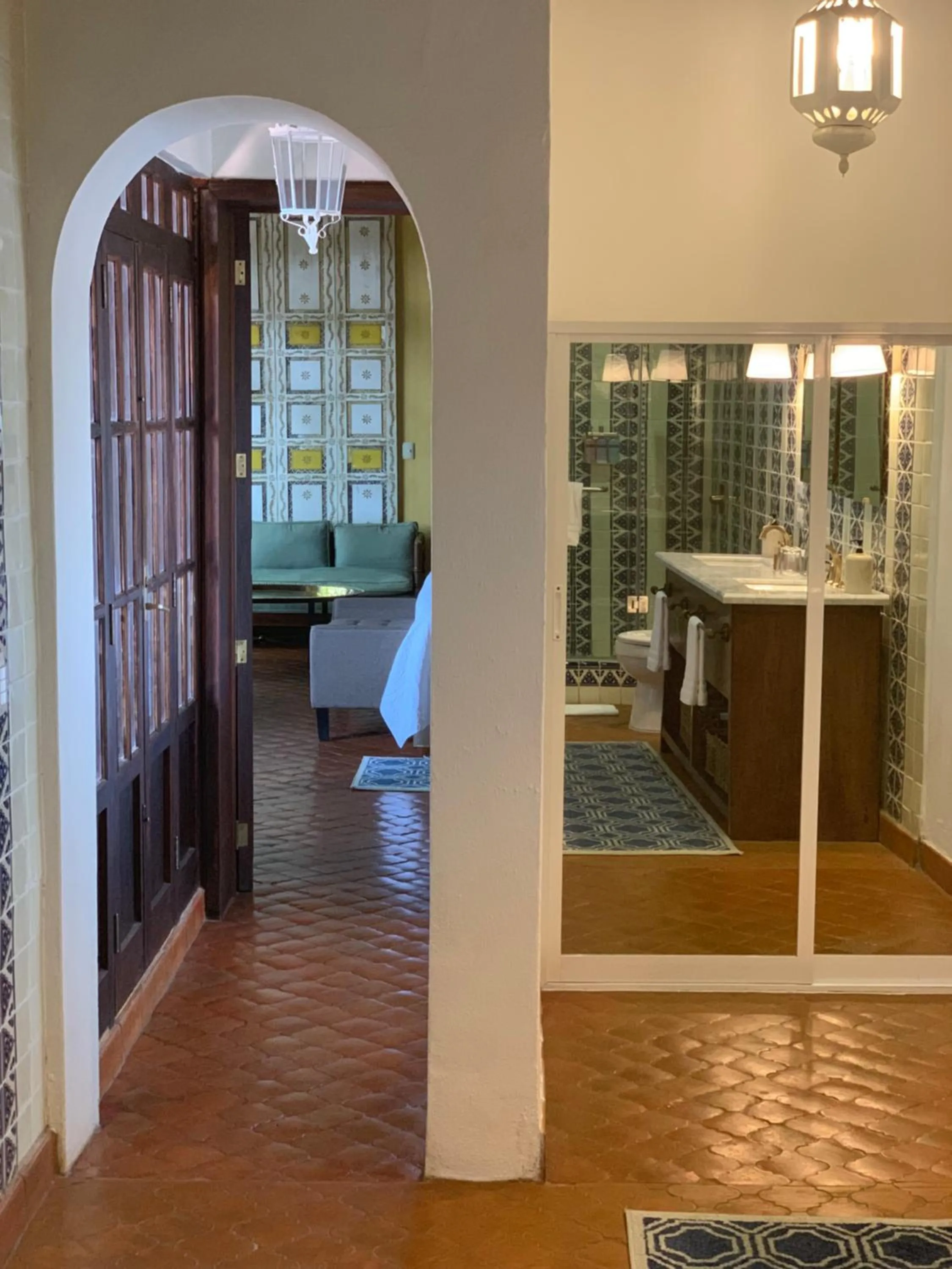 Bathroom in Casa Schuck Boutique Hotel