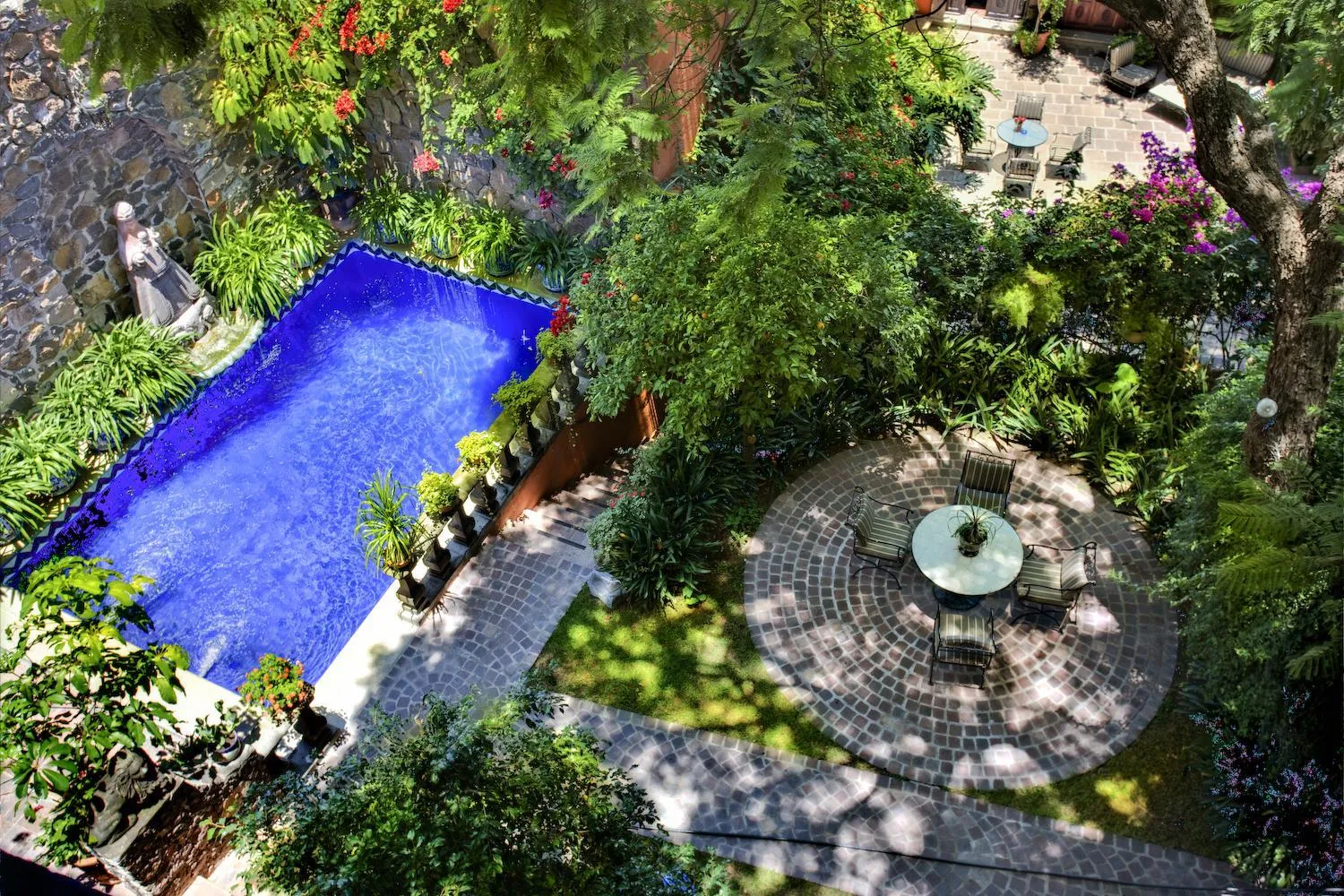 Bird's eye view in Casa Schuck Boutique Hotel