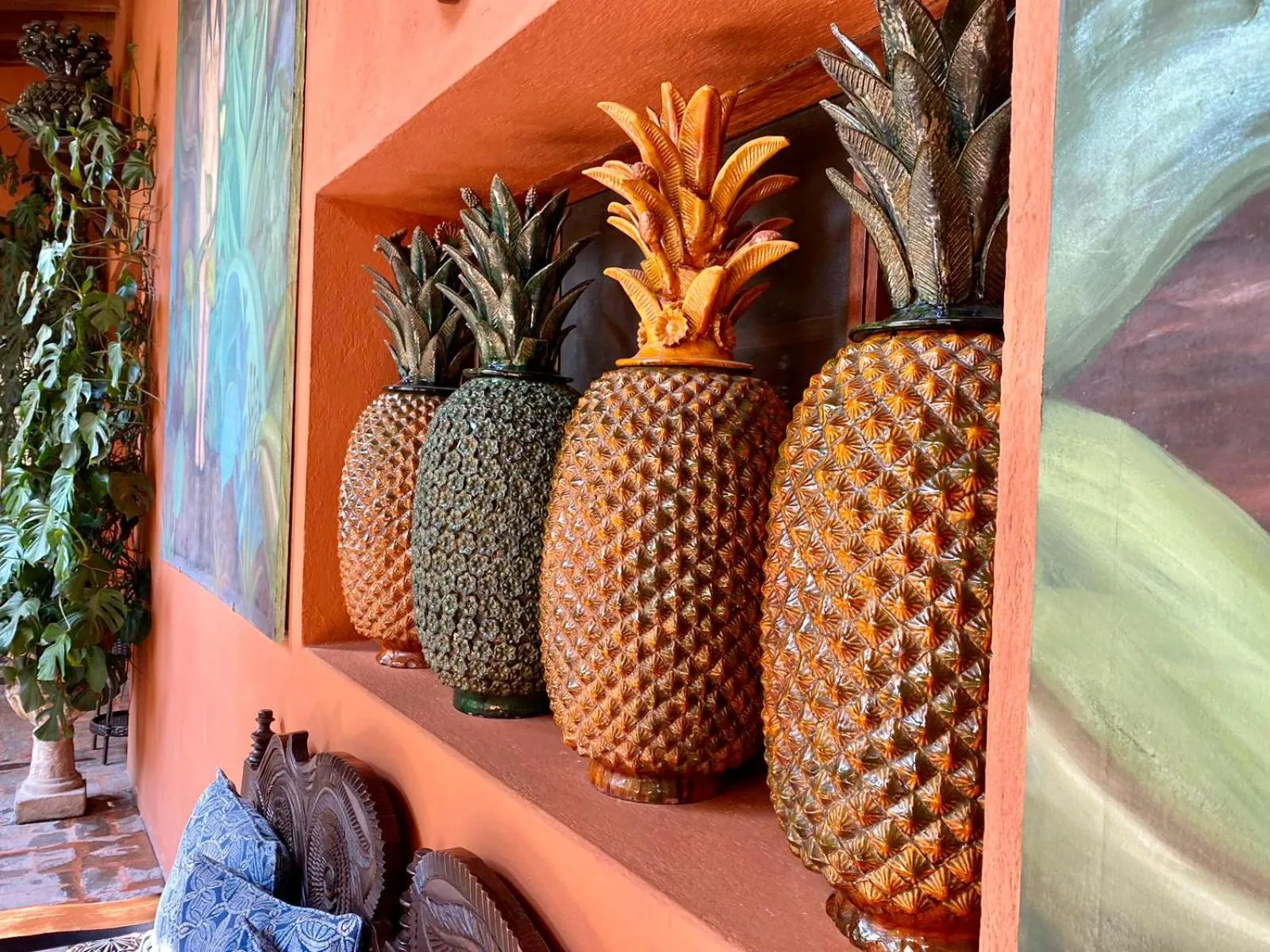 Seating area in Casa Schuck Boutique Hotel