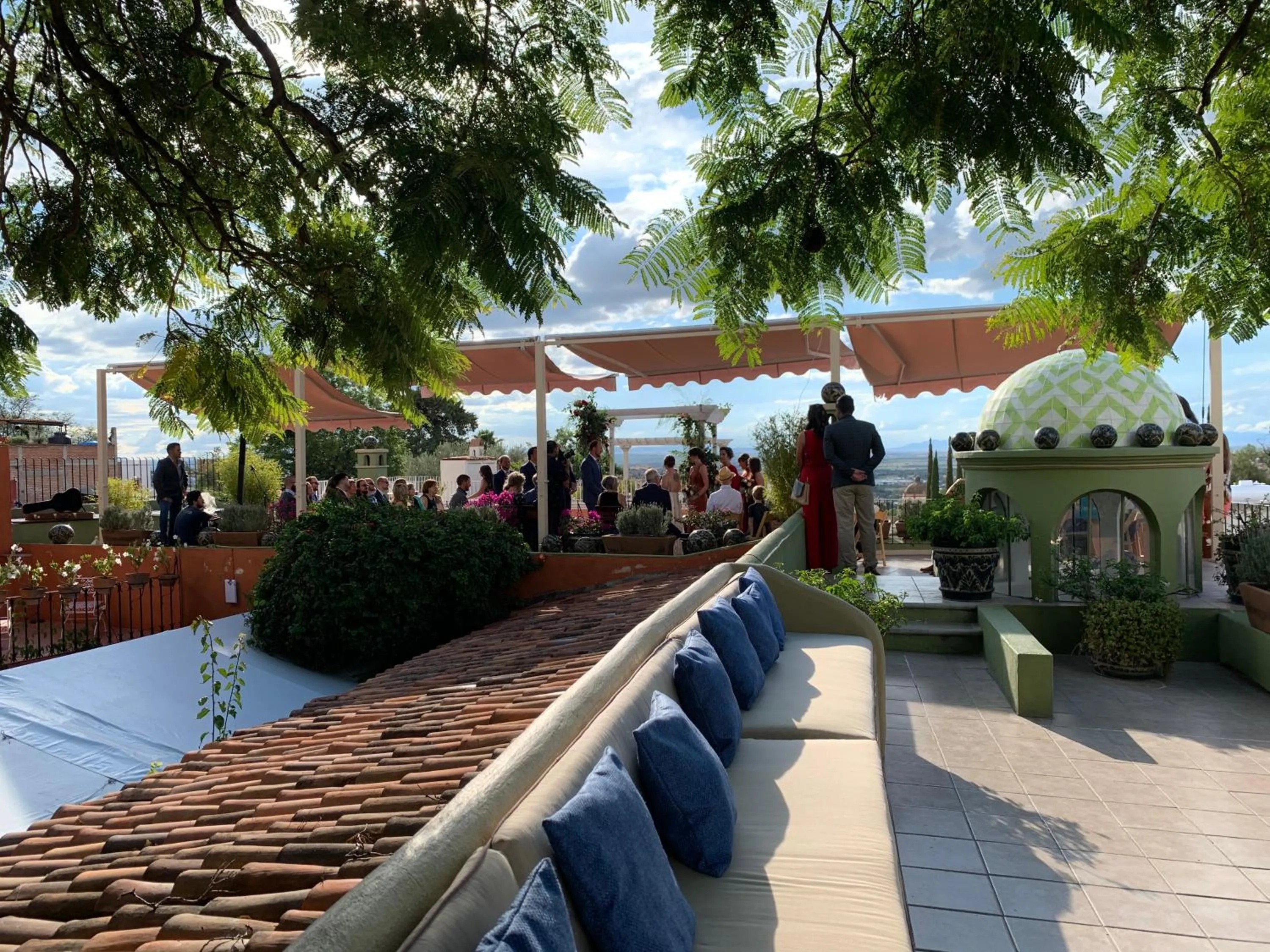 Patio in Casa Schuck Boutique Hotel