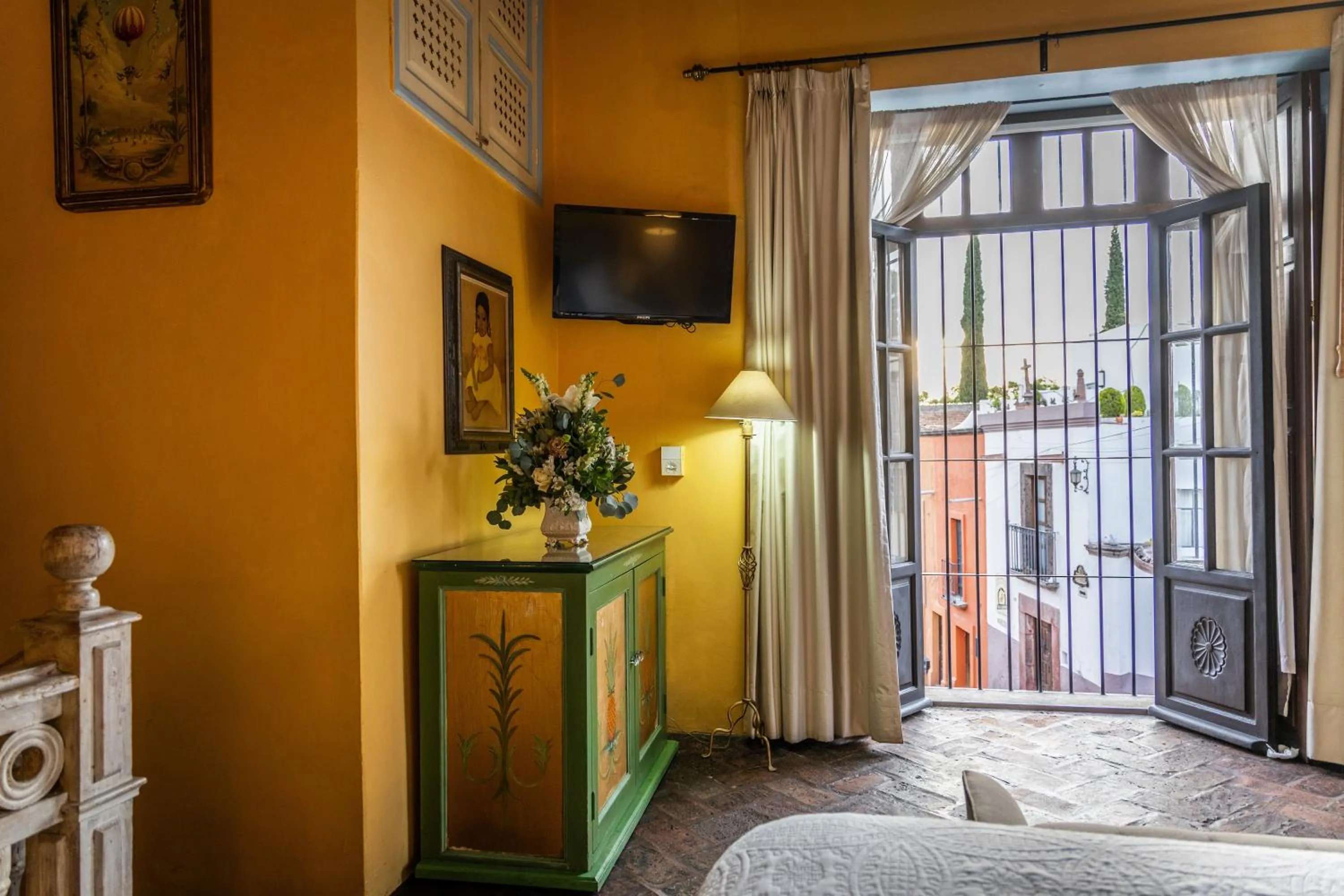 TV and multimedia, Bed in Casa Schuck Boutique Hotel