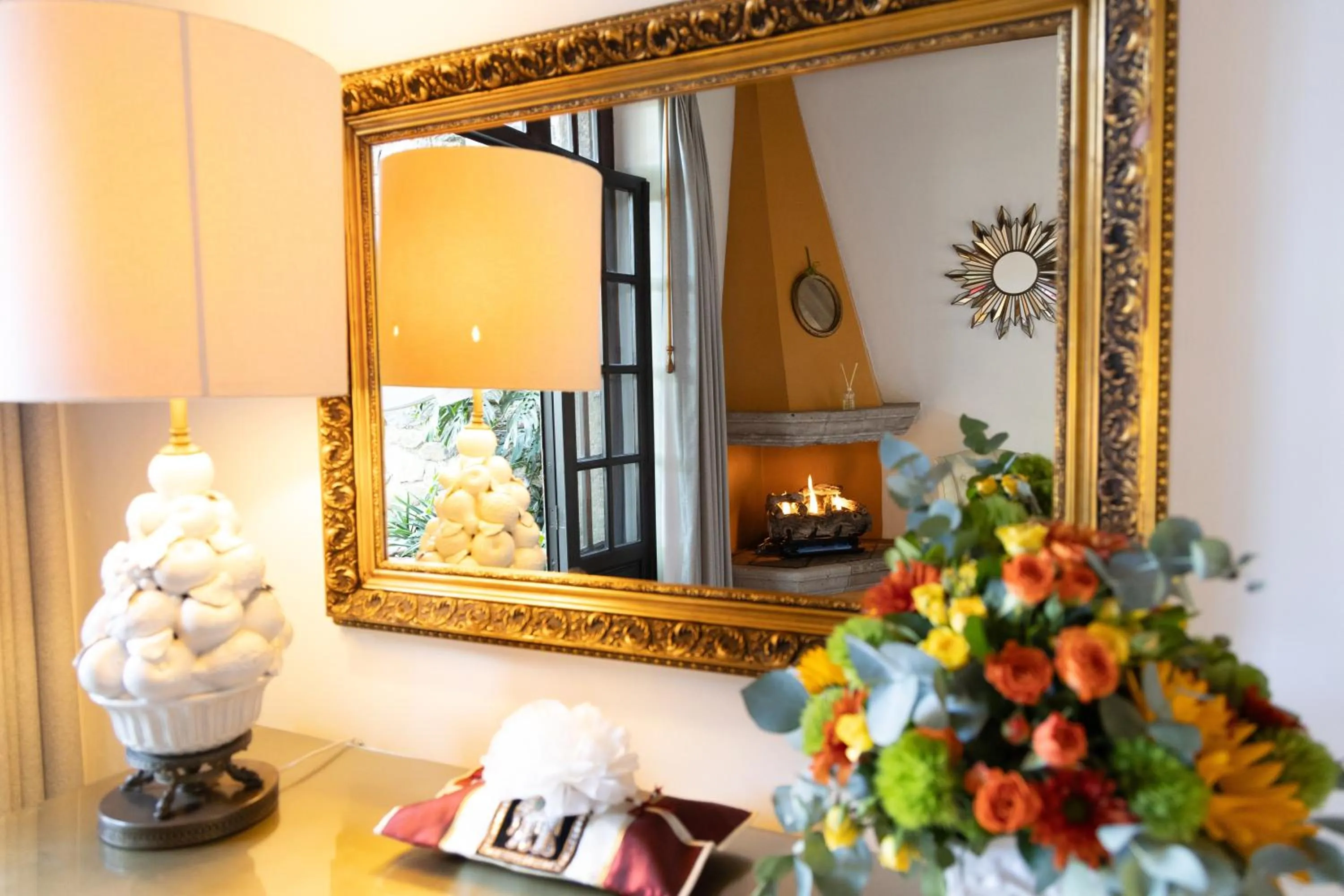 Decorative detail in Casa Schuck Boutique Hotel