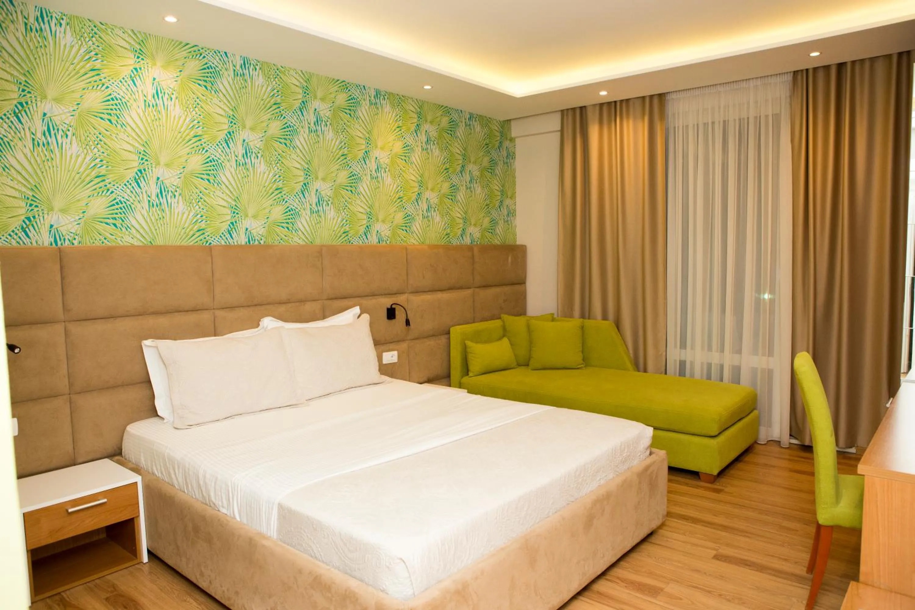 Bed in Albanian Star Hotel