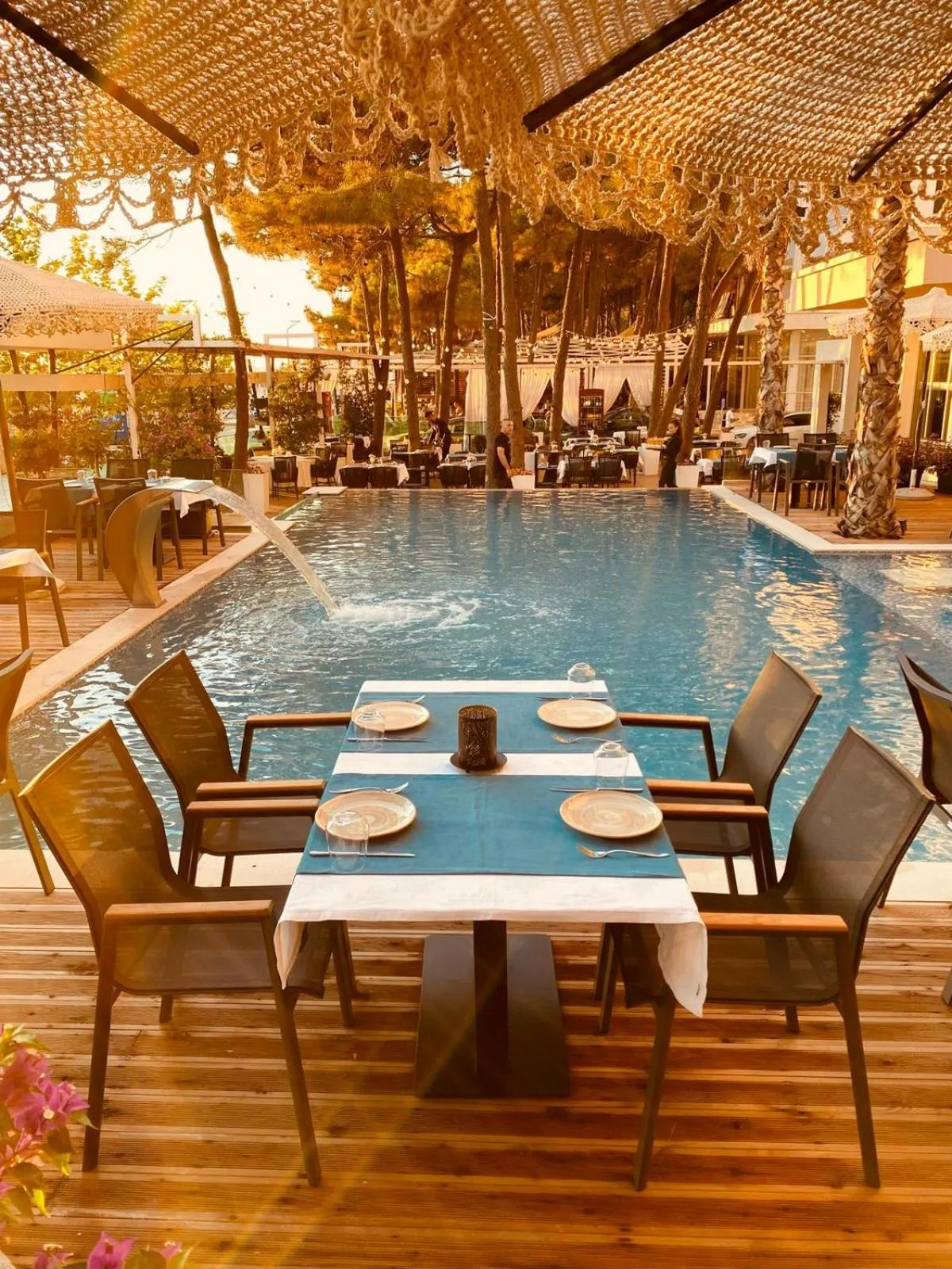 Swimming pool in Albanian Star Hotel