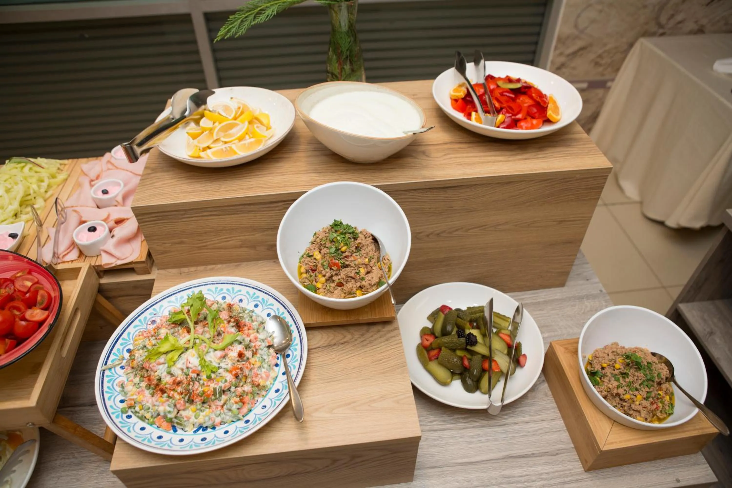 Food in Albanian Star Hotel
