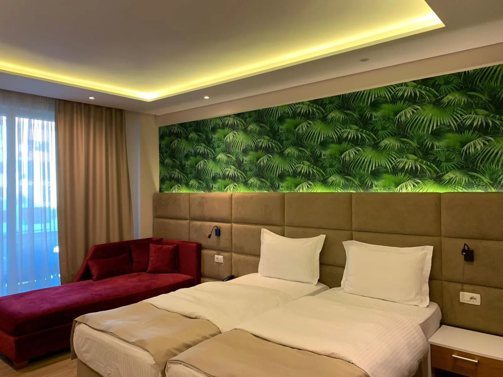 Bed in Albanian Star Hotel