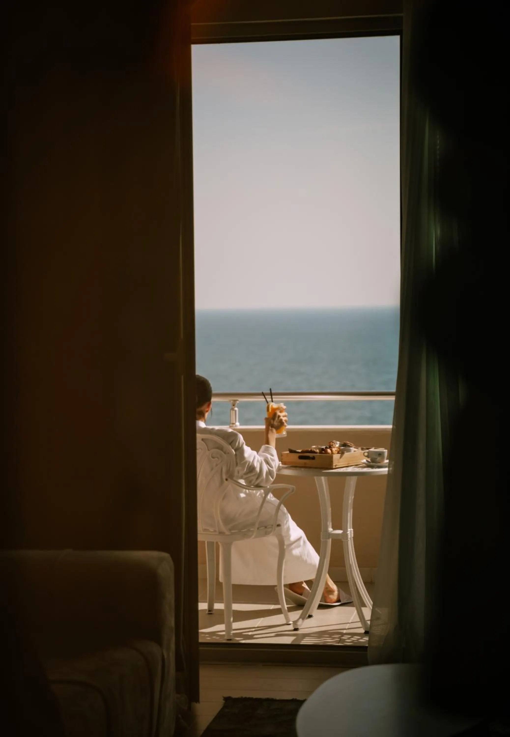 Balcony/Terrace in Albanian Star Hotel