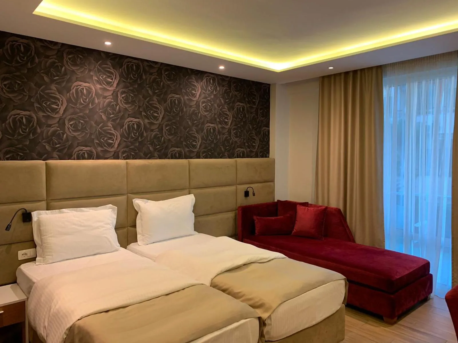 Bed in Albanian Star Hotel