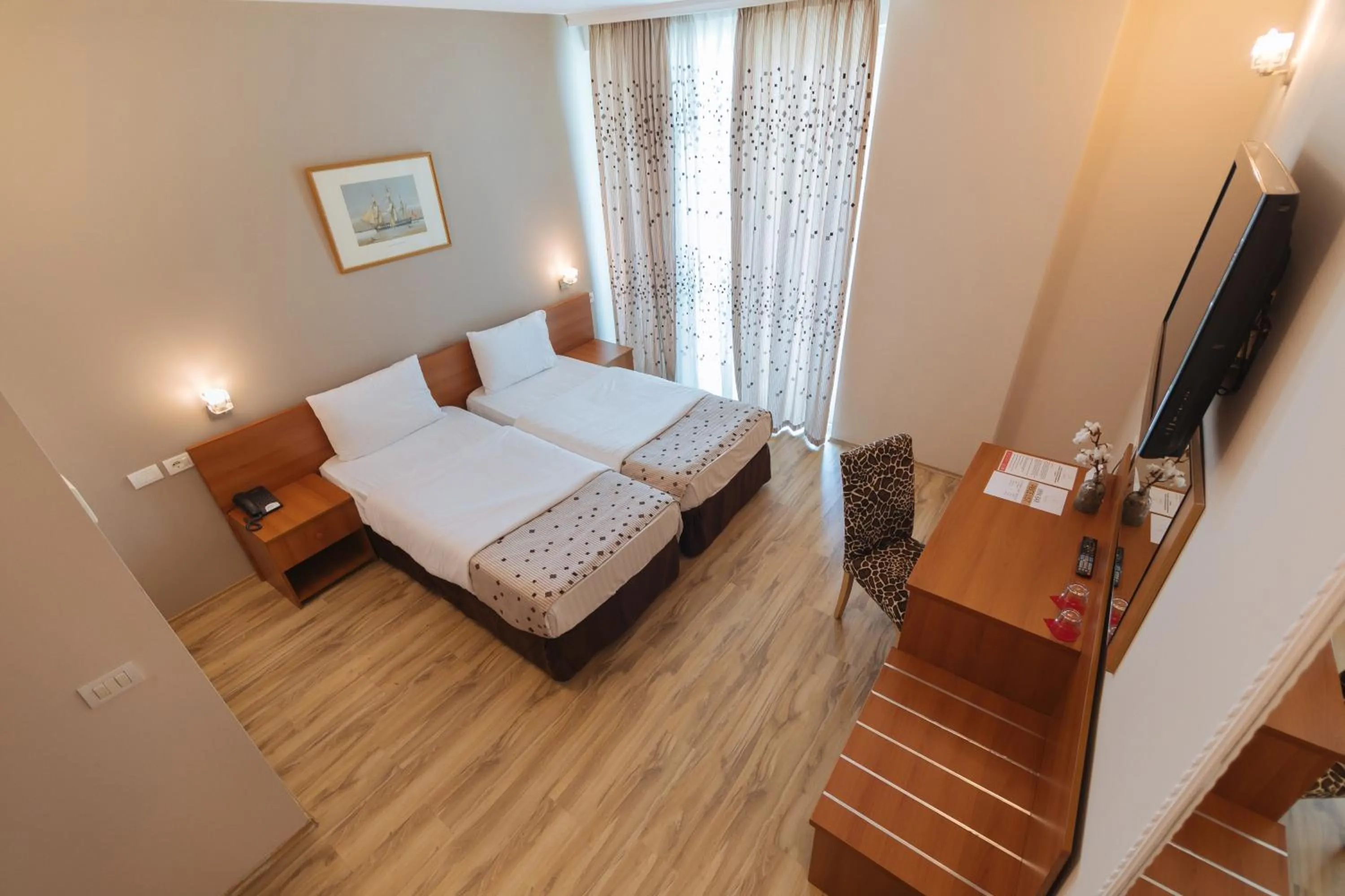 Photo of the whole room, Bed in Albanian Star Hotel