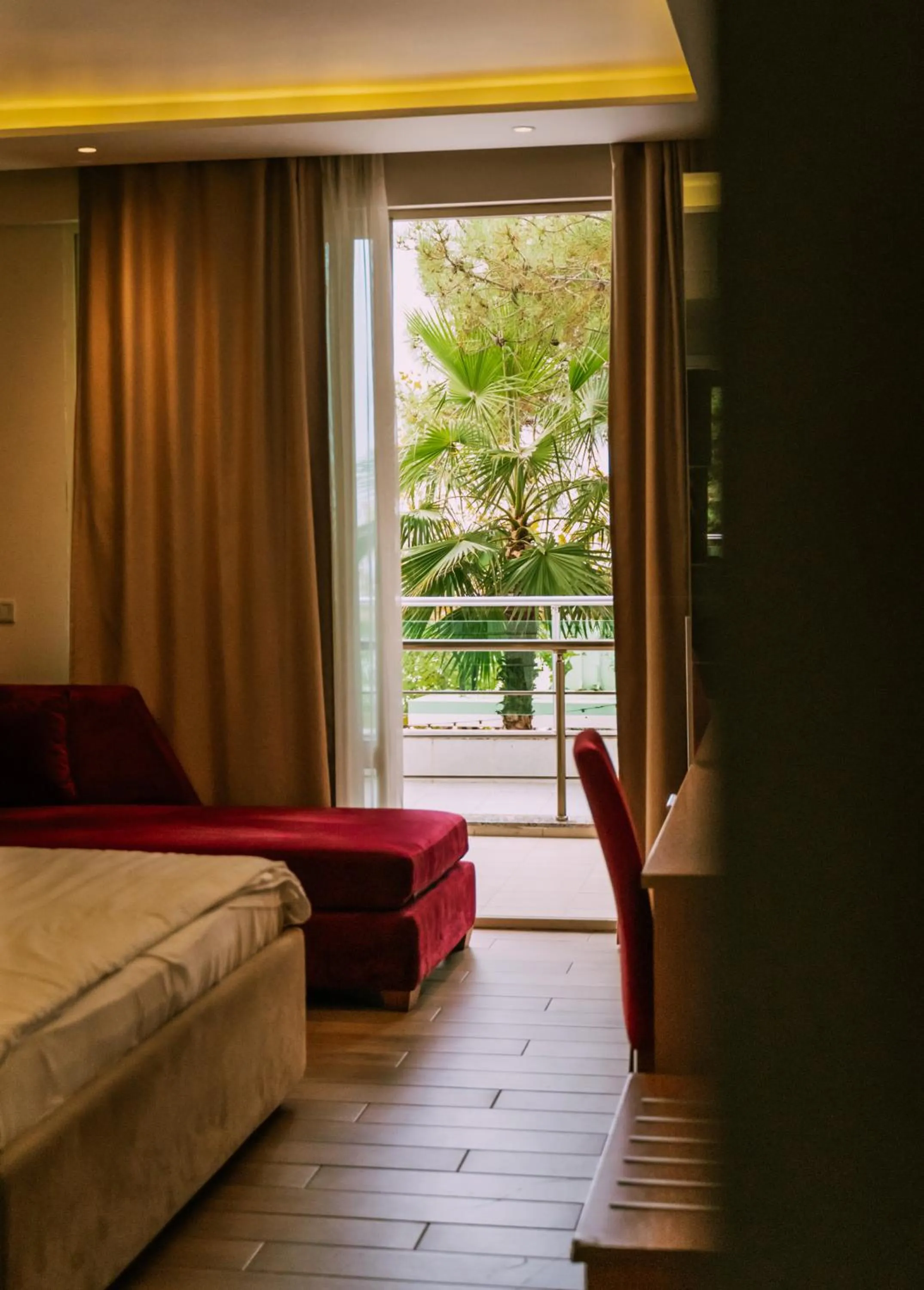Bed in Albanian Star Hotel