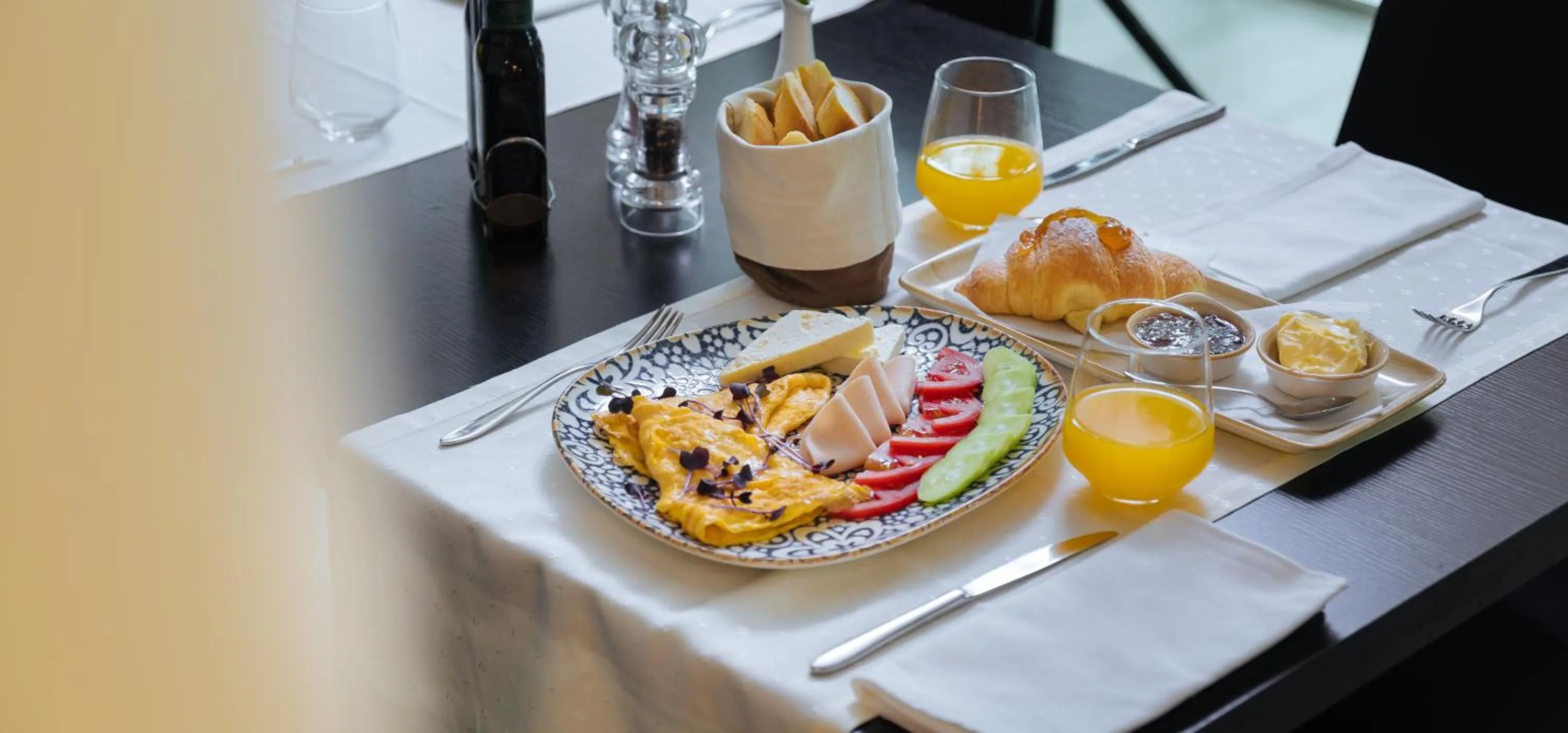 Breakfast in Albanian Star Hotel