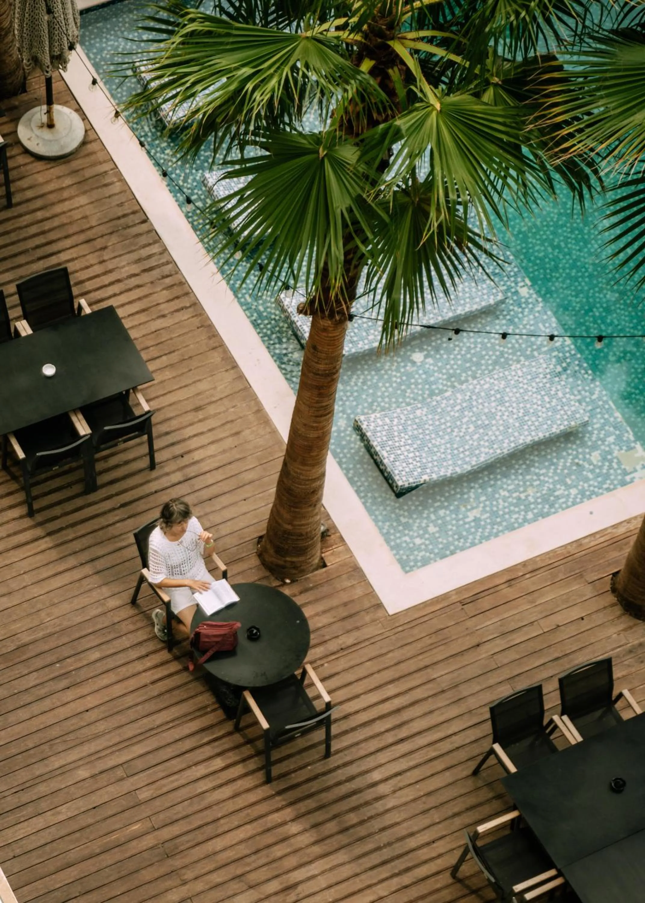 People in Albanian Star Hotel