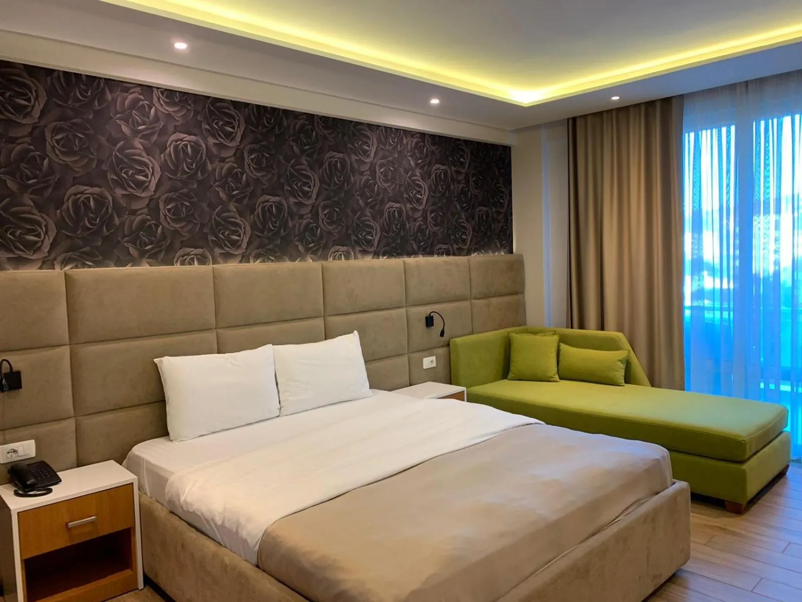 Bed in Albanian Star Hotel