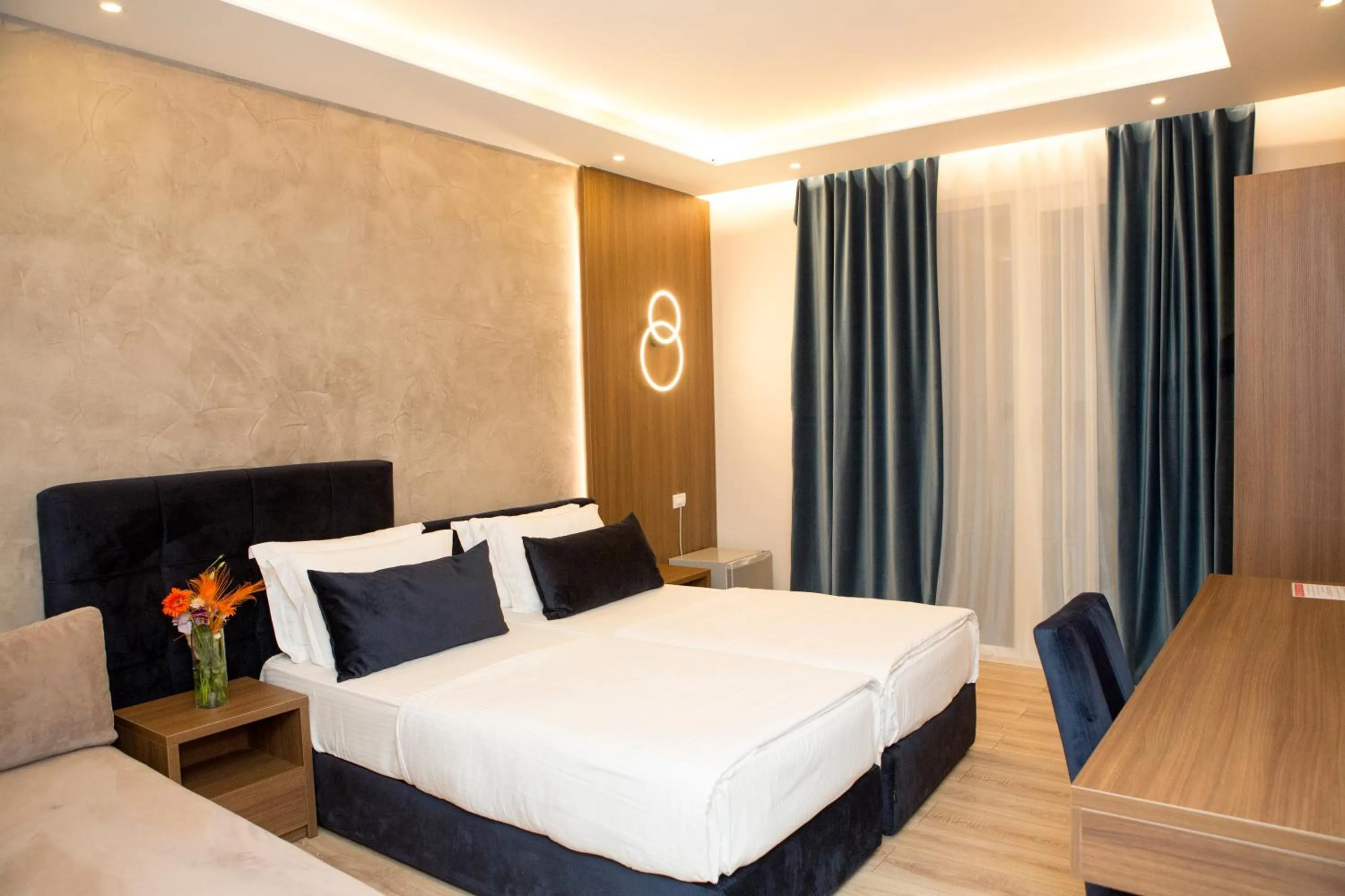 Bed in Albanian Star Hotel