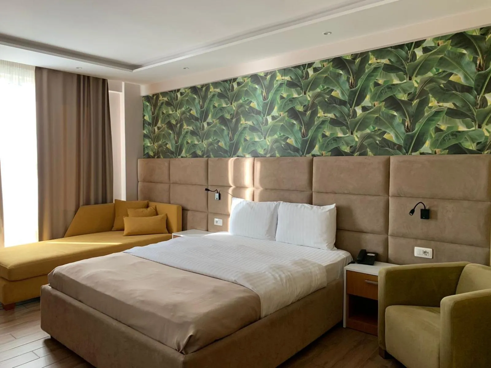 Bed in Albanian Star Hotel