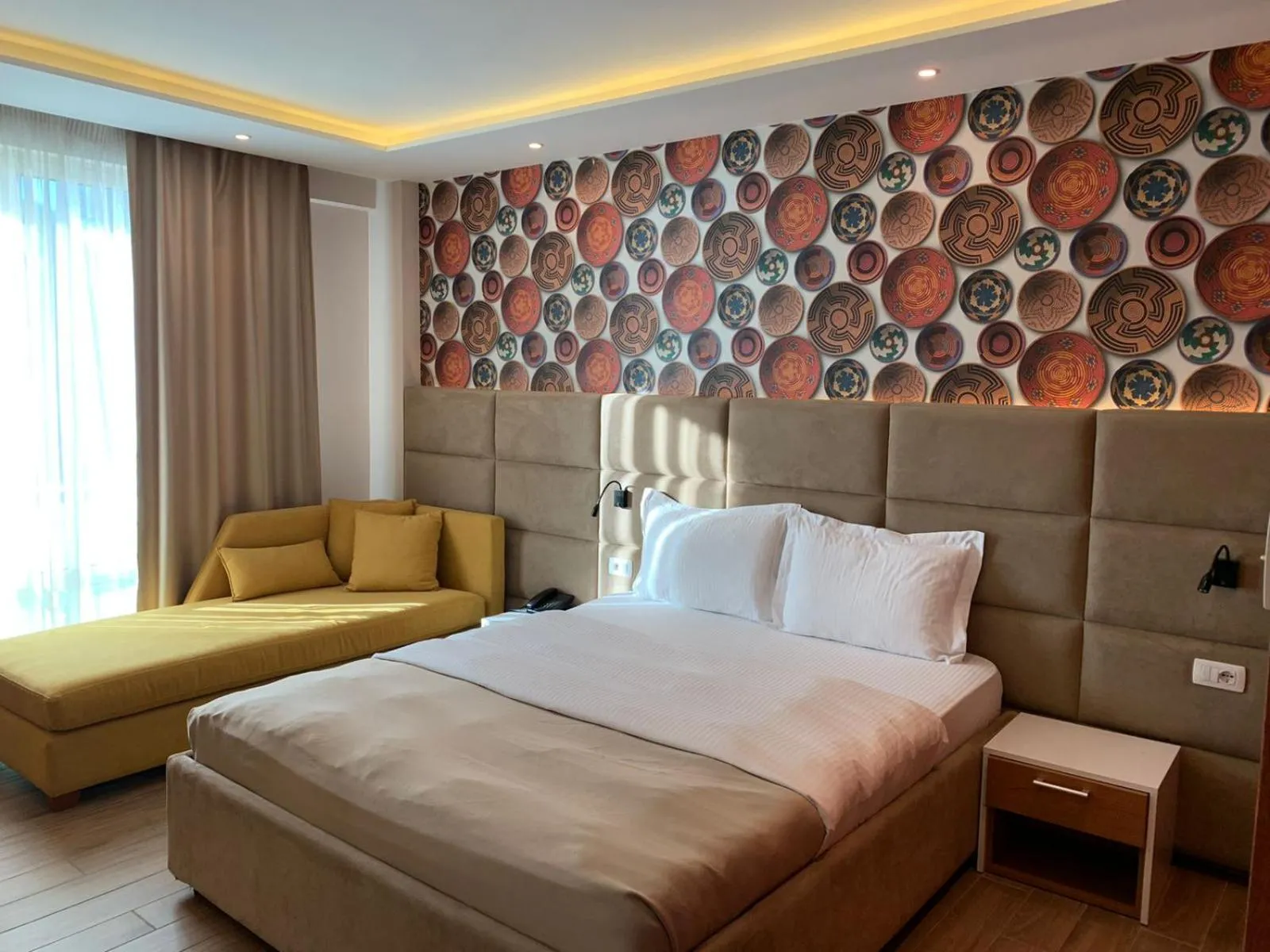 Bed in Albanian Star Hotel