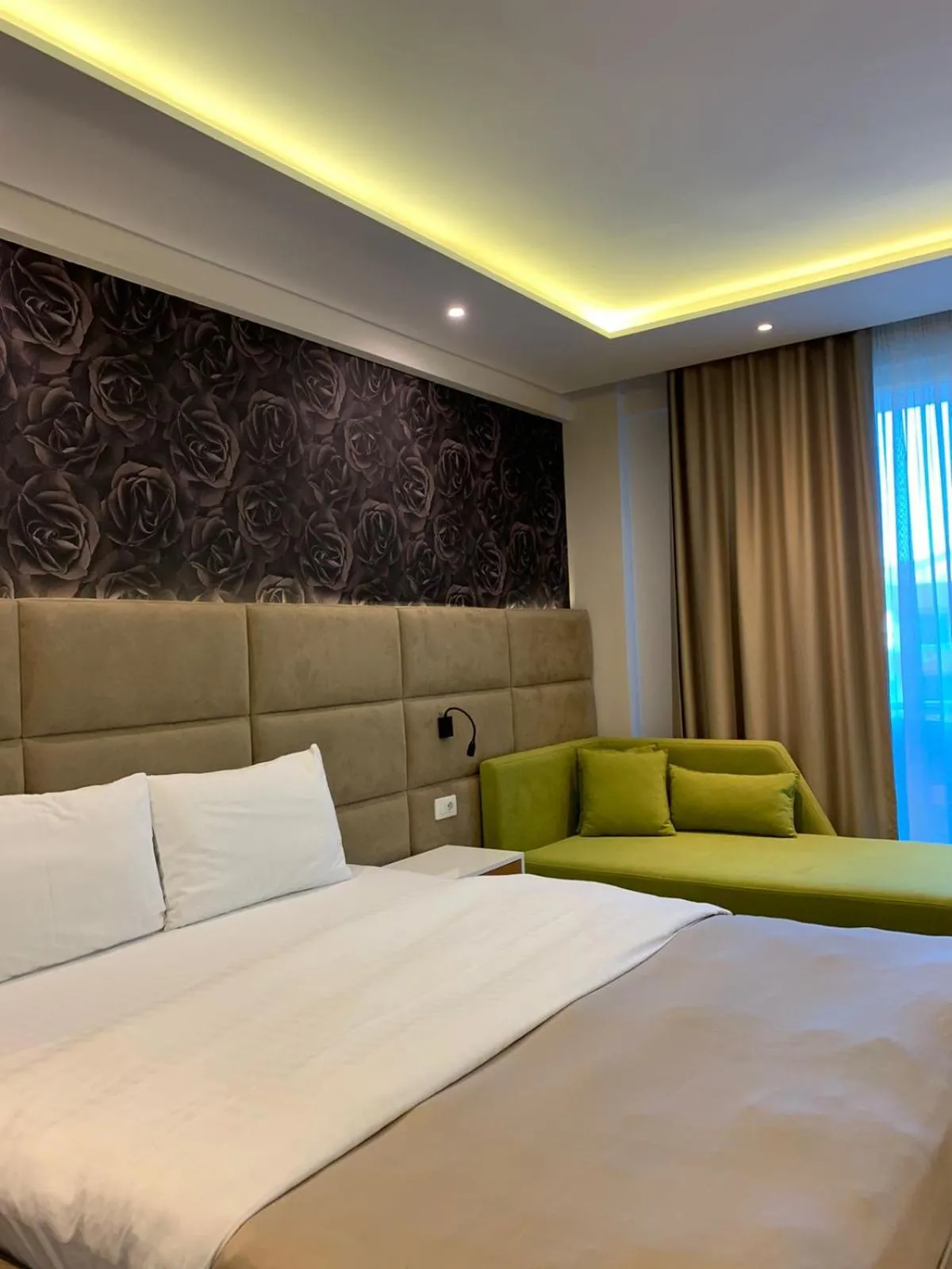 Bed in Albanian Star Hotel