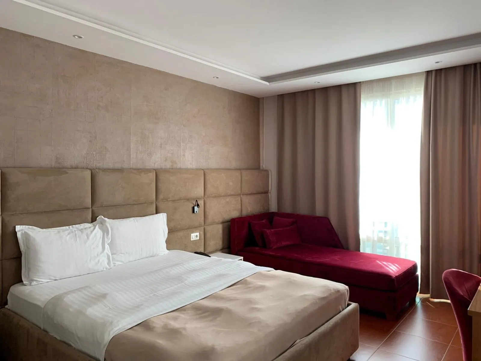 Bed in Albanian Star Hotel